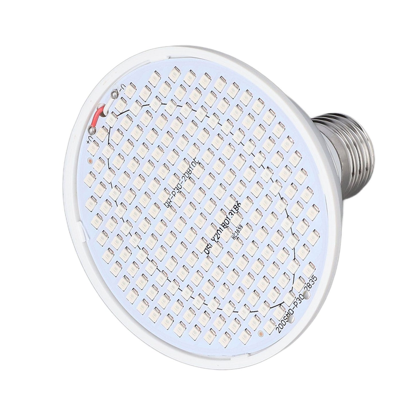 Plant Light E27 Bulb Red Blue Light E27 LED Grow Bulb for Indoor Seedlings 85‑265V E27 200