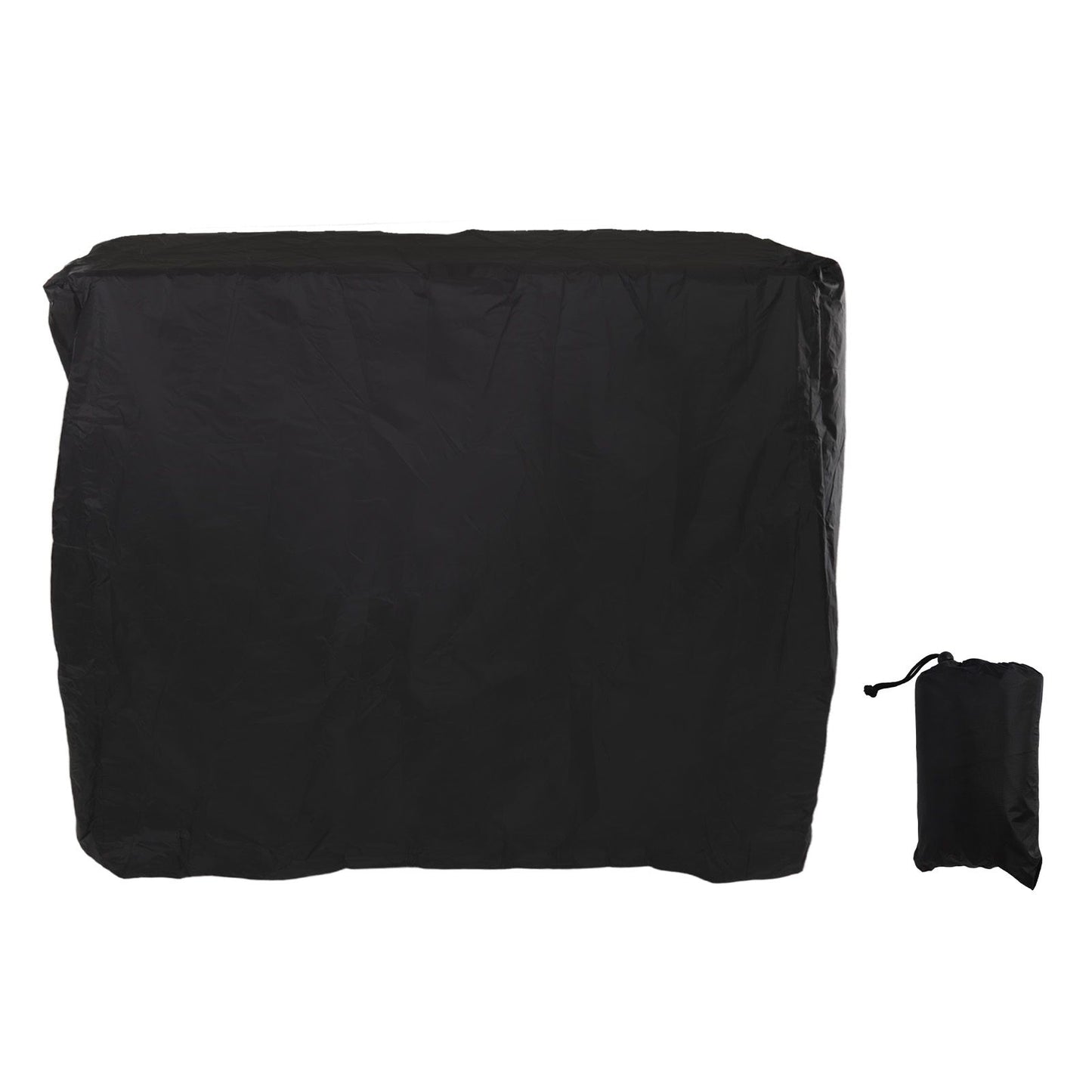 Ping Pong Table Cover Black Zippered 210 Silver Coated Waterproof Dustproof Tennis Table Cover for Patio 155x75x150cm