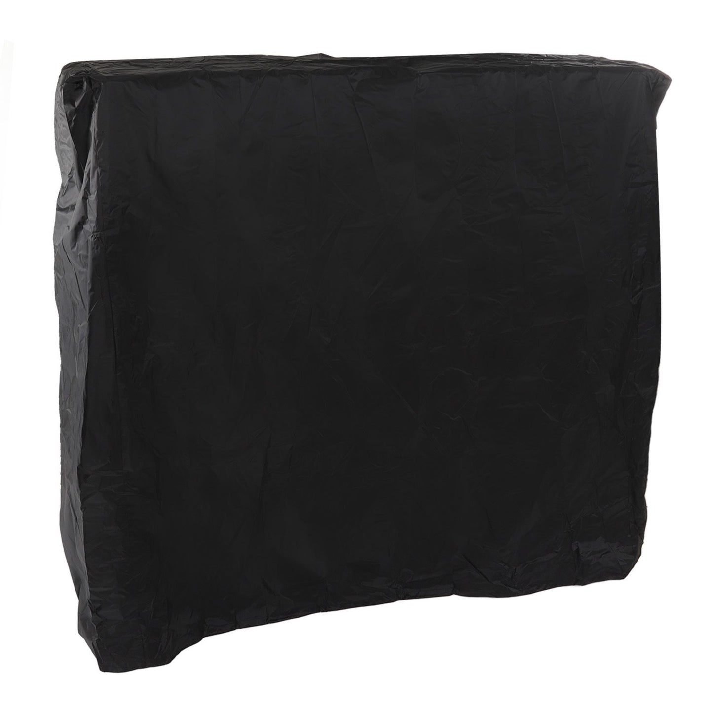 Ping Pong Table Cover Black Zippered 210 Silver Coated Waterproof Dustproof Tennis Table Cover for Patio 155x75x150cm