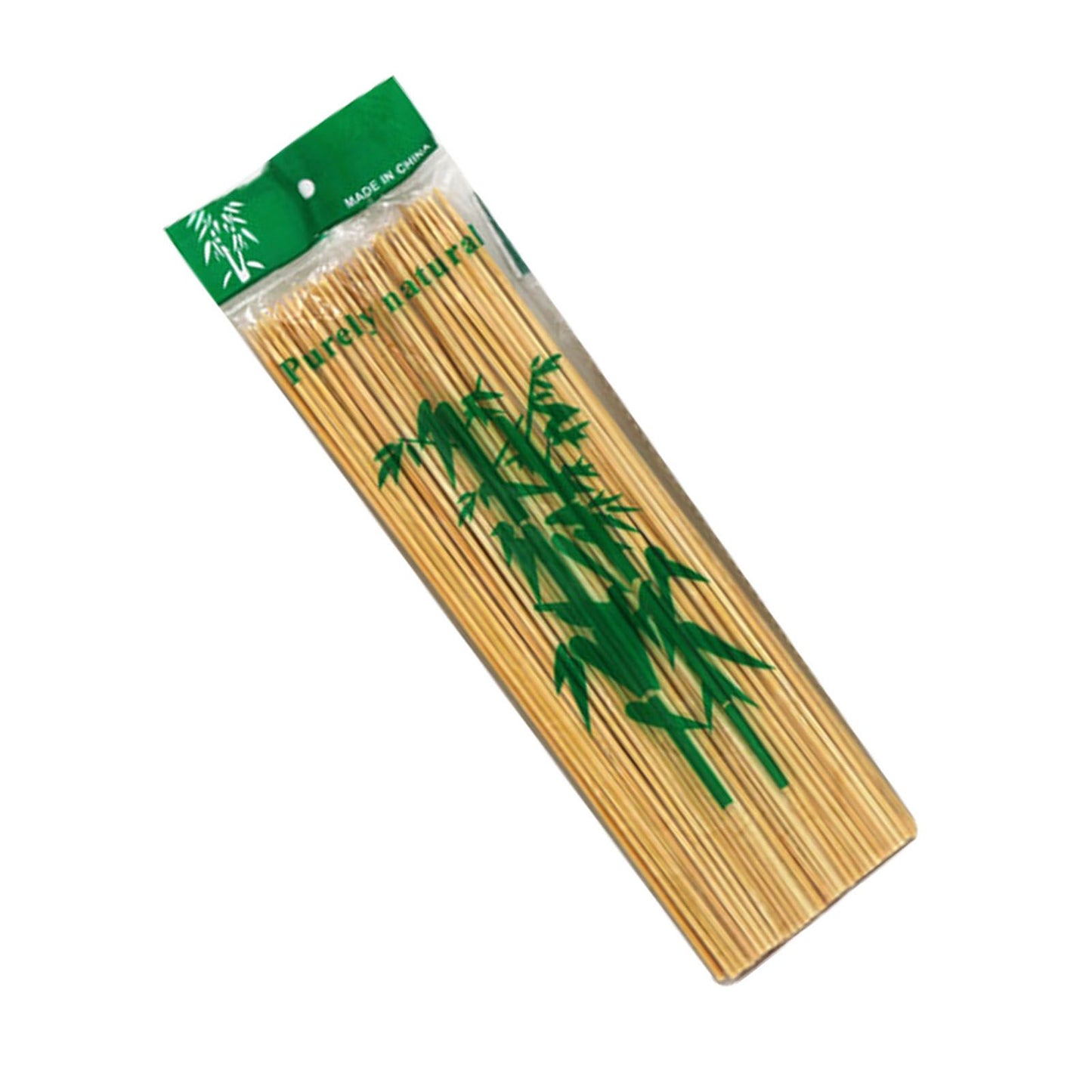Disposable Barbecue Skewers Bamboo for Barbecue BBQ Appetiser Fruit Kabob Chocolate Fountain Grilling 3mm 15cm