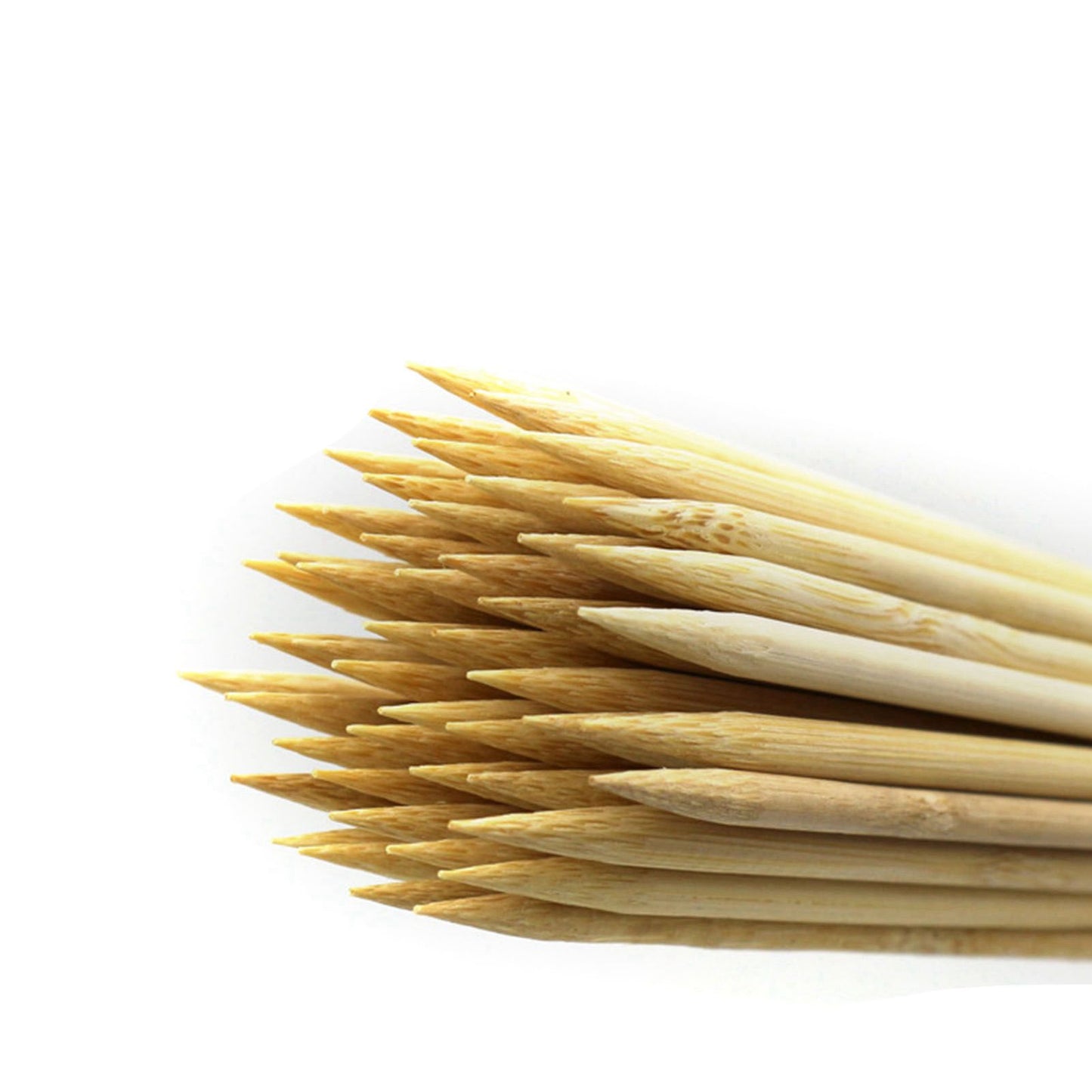 Disposable Barbecue Skewers Bamboo for Barbecue BBQ Appetiser Fruit Kabob Chocolate Fountain Grilling 3mm 15cm