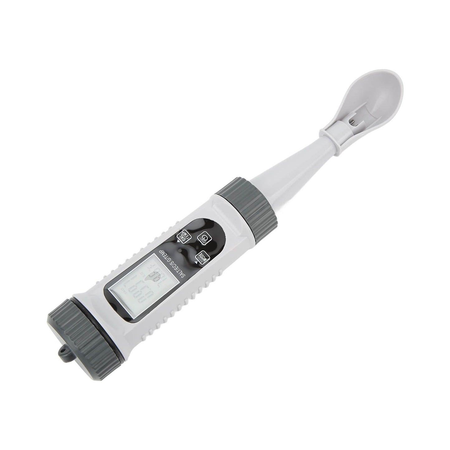Digital Salinity Tester High Accuracy Wide Range Temp Comp Large LCD Water Quality Tester for EC Temp S.G
