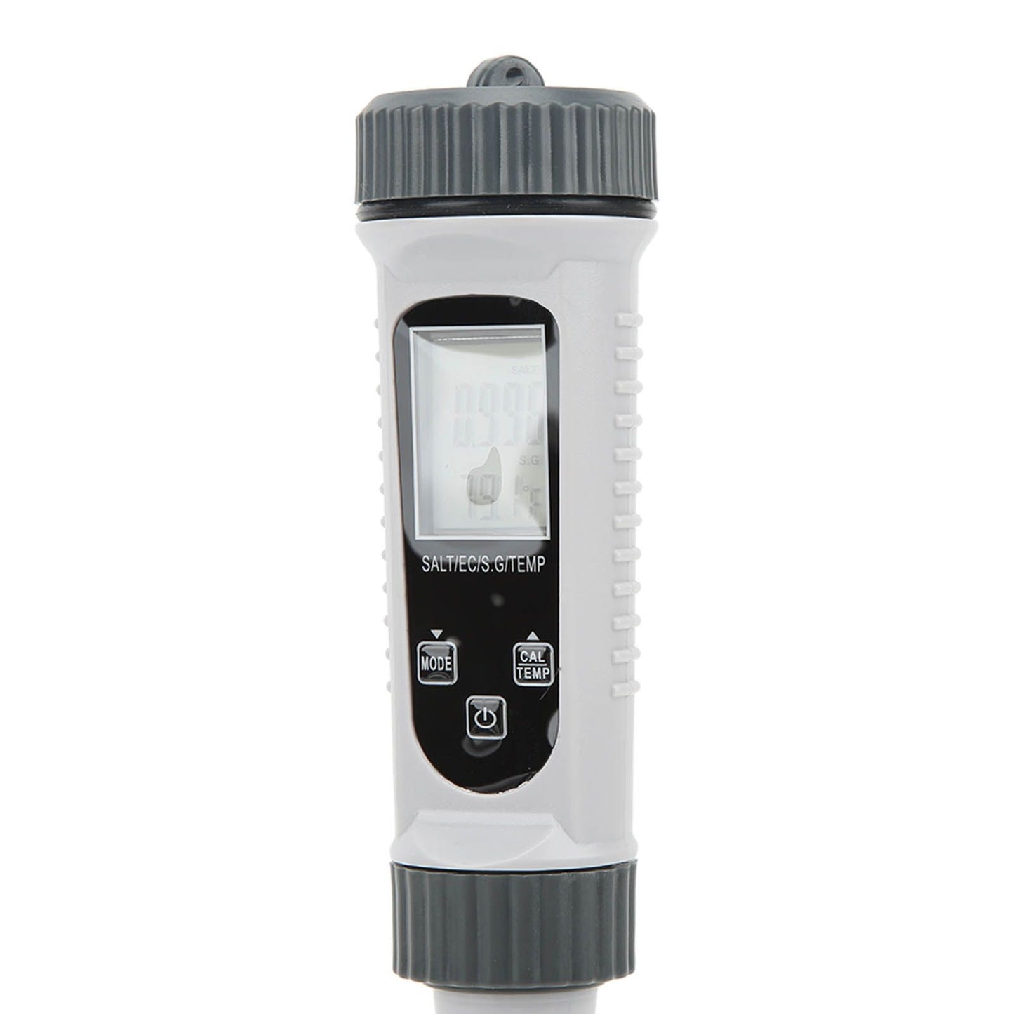 Digital Salinity Tester High Accuracy Wide Range Temp Comp Large LCD Water Quality Tester for EC Temp S.G