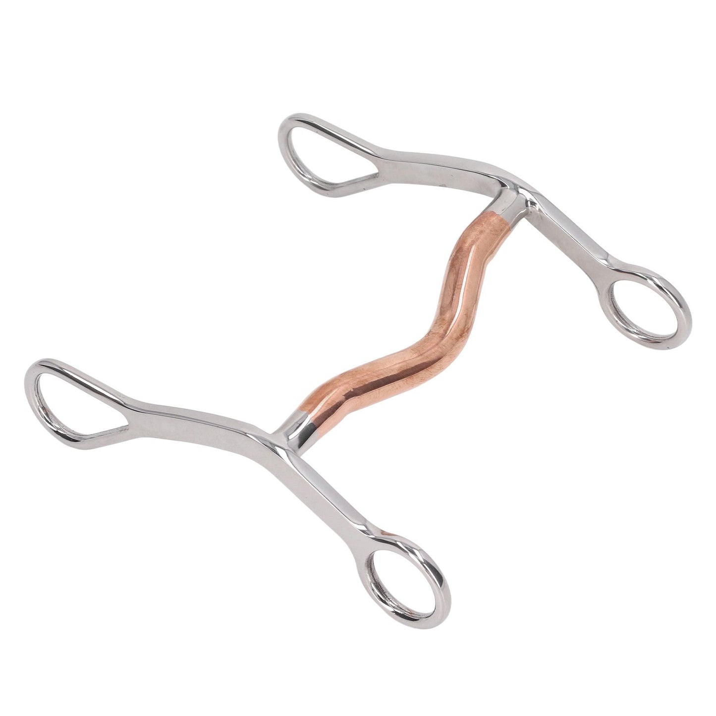 Horse Mouth Bit Stainless Steel Horse Breaking Bit Wear Resistant Corrosion Resistant Horse Snaffle Bit for Farm