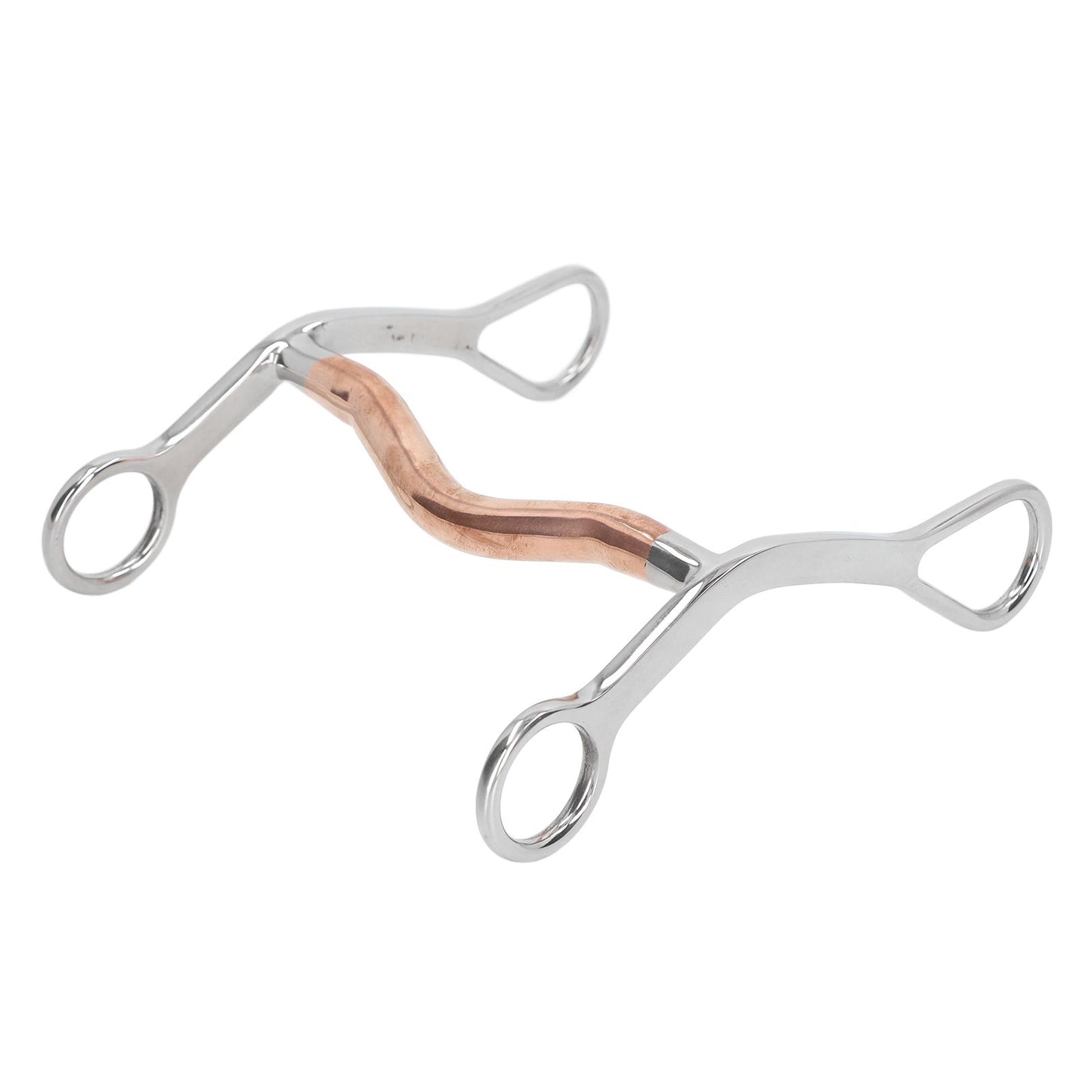 Horse Mouth Bit Stainless Steel Horse Breaking Bit Wear Resistant Corrosion Resistant Horse Snaffle Bit for Farm