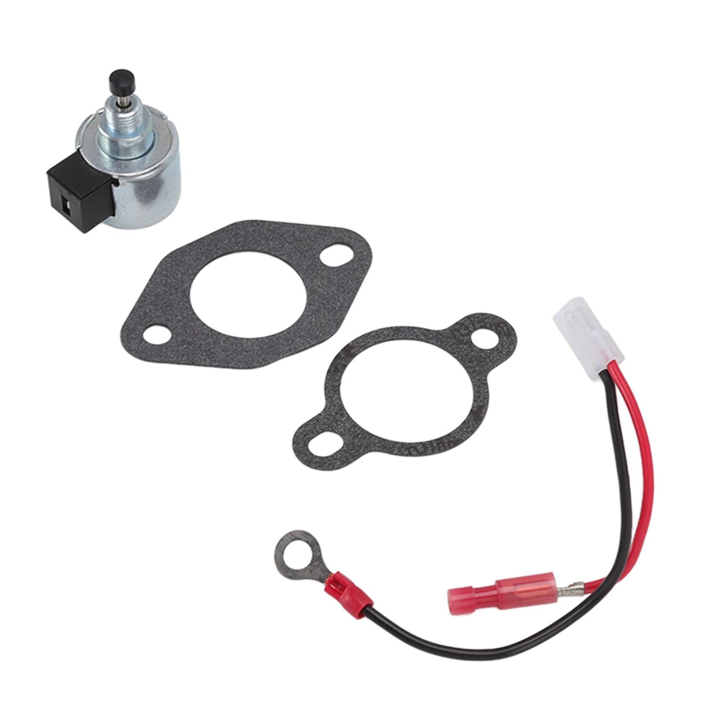 Carburetor Fuel Solenoid Replacement for Kohler 1275709 1275733S 1243502S for JOHN DEERE Stx38 Lx255 Am128242 Am128816 Engines