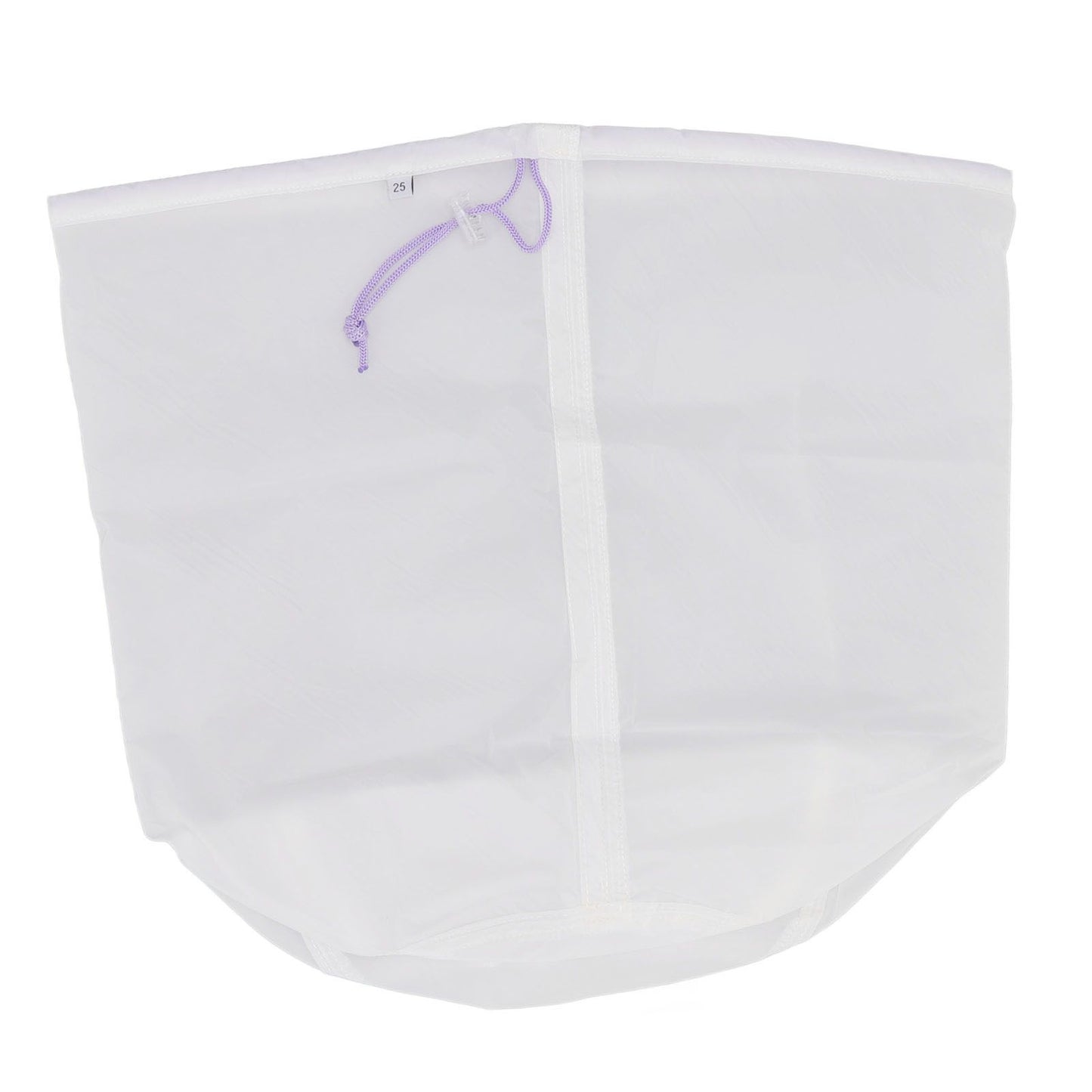 5 Gallons Brew Bags Wine Straining Bag Extra Fine Mesh for Homebrewing Milk Honey Purple (25micro)