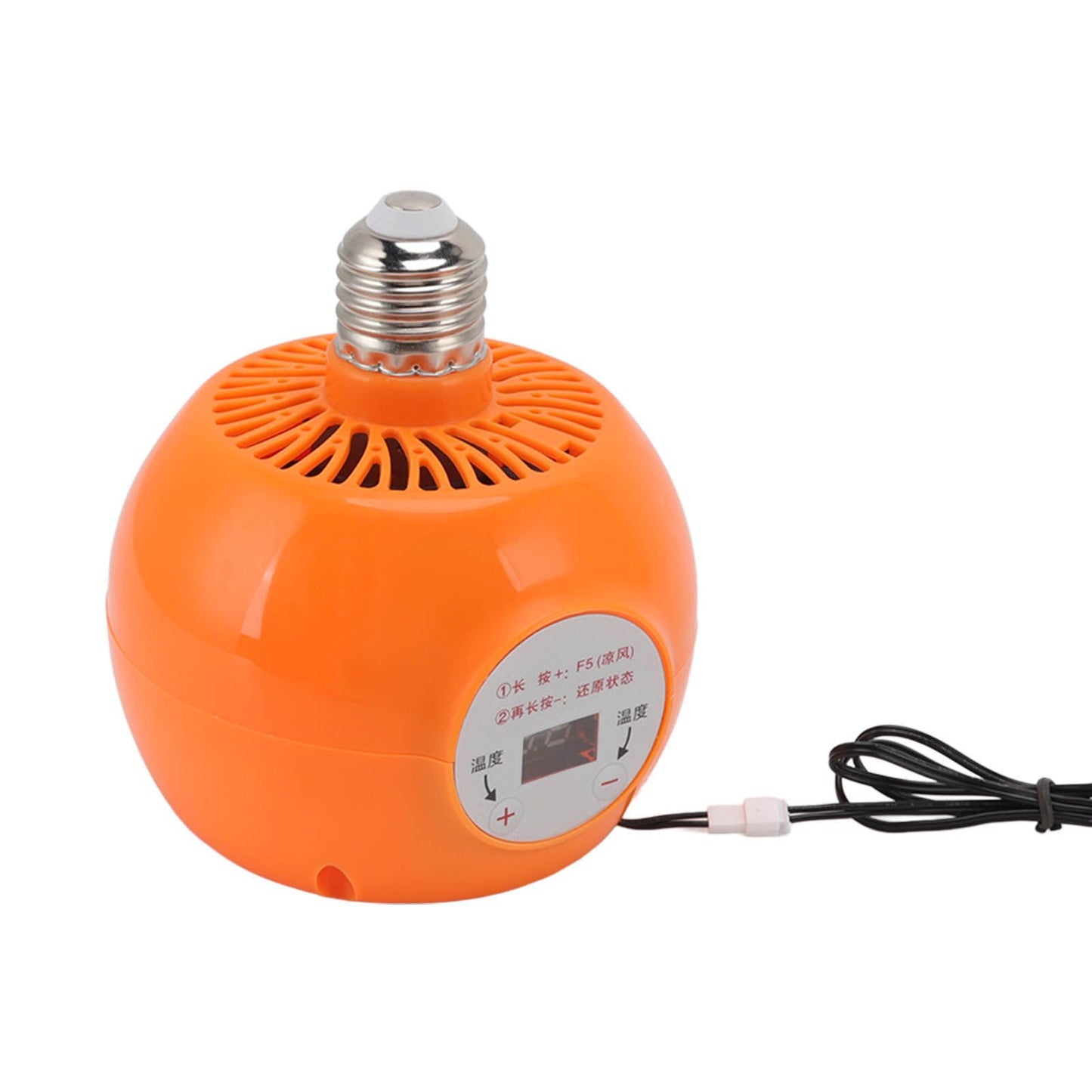 E27 Heating Lamp Auto Constant Temp Adjustable Poultry Heater Lamp for Rabbits Chickens Ducks 150W 220V