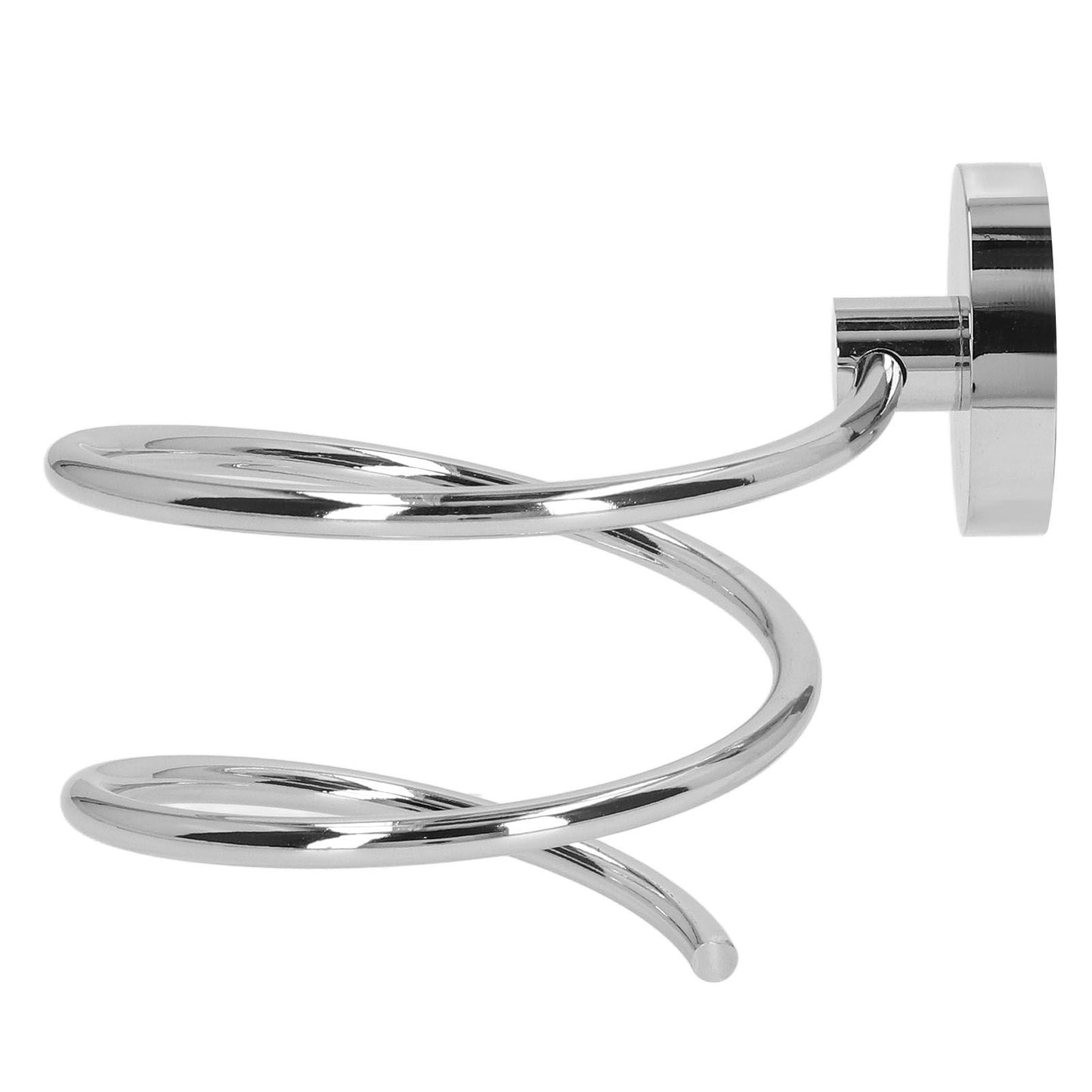 304 Stainless Steel Hair Dryer Rack Keep Tidy Wall Mount Blow Hair Dryer Holder for Bathroom Chrome Plated