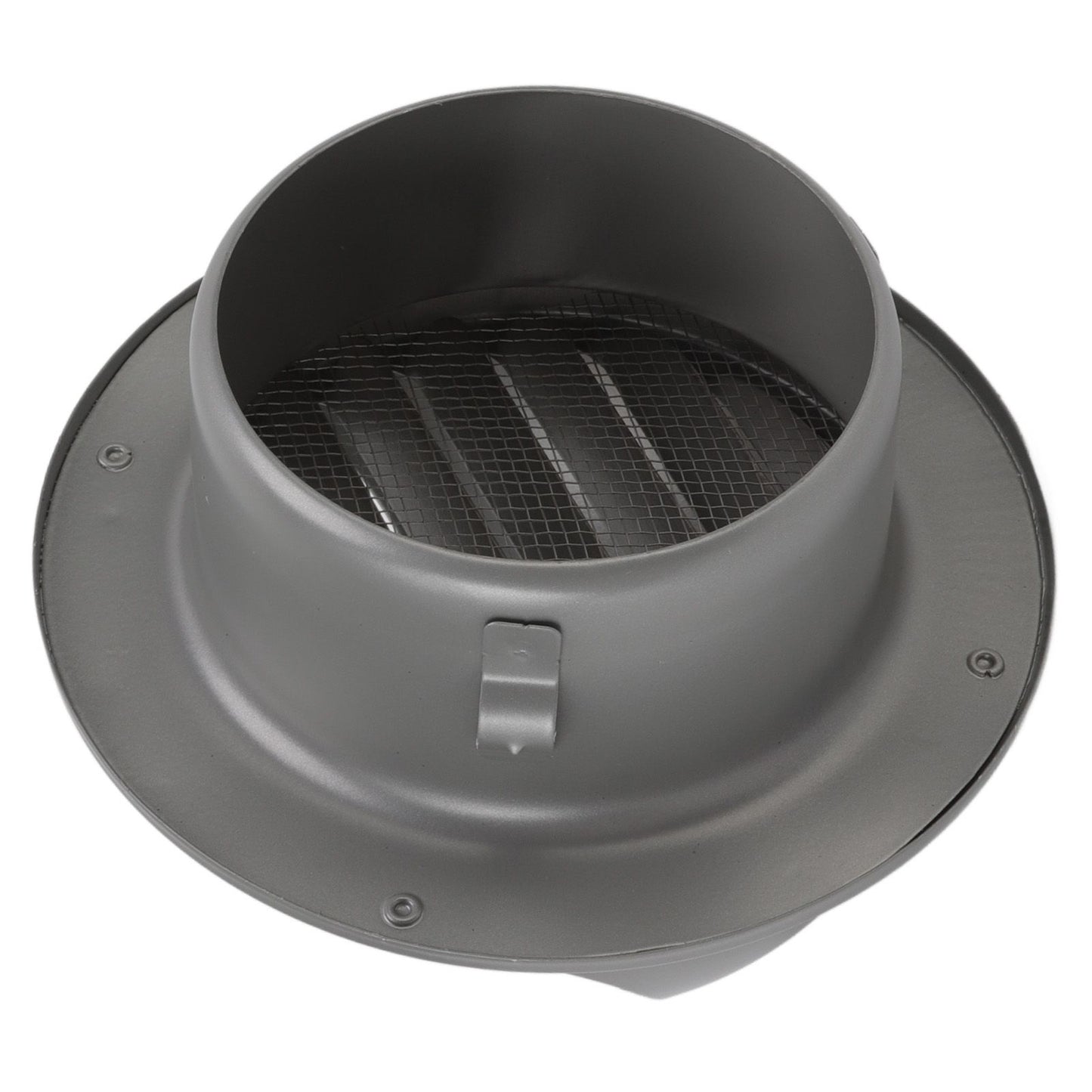 Stainless Steel Round Air Vent Louvered Cover Waterproof Windproof External Wall Vent Outlet for Ventilation System