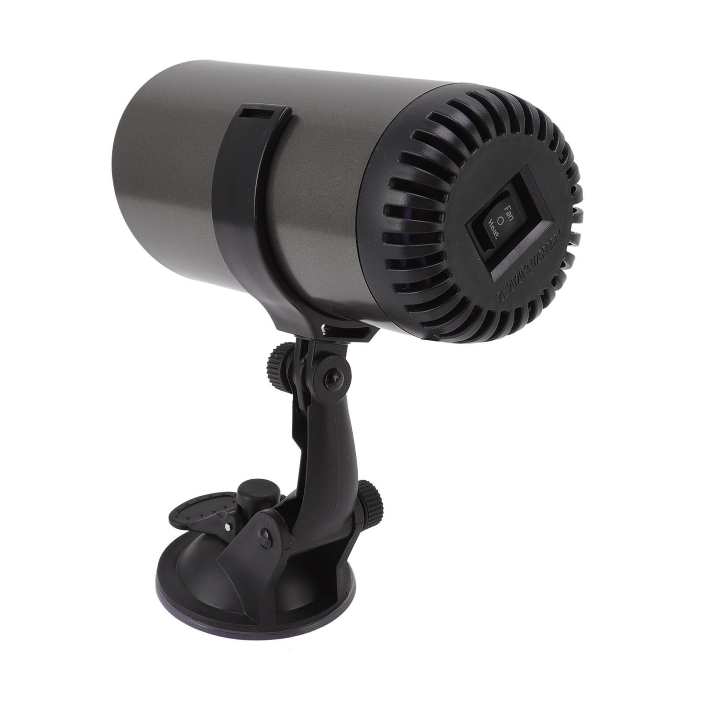 Car Heater Front Windshield Defogging Heater Defroster Car Air Purifying Heater 12V with Suction Cup Bracket