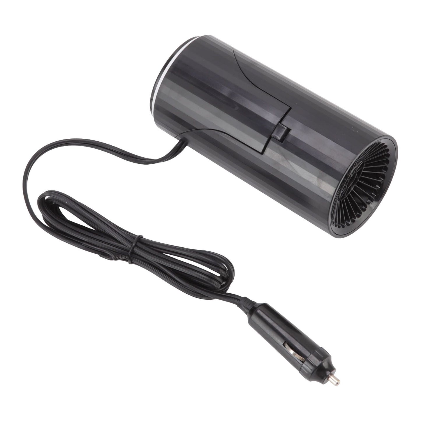 Black Portable Car Heater Quick Heating Automatic Overheat Protection Car Windshield Defroster 150W 24V