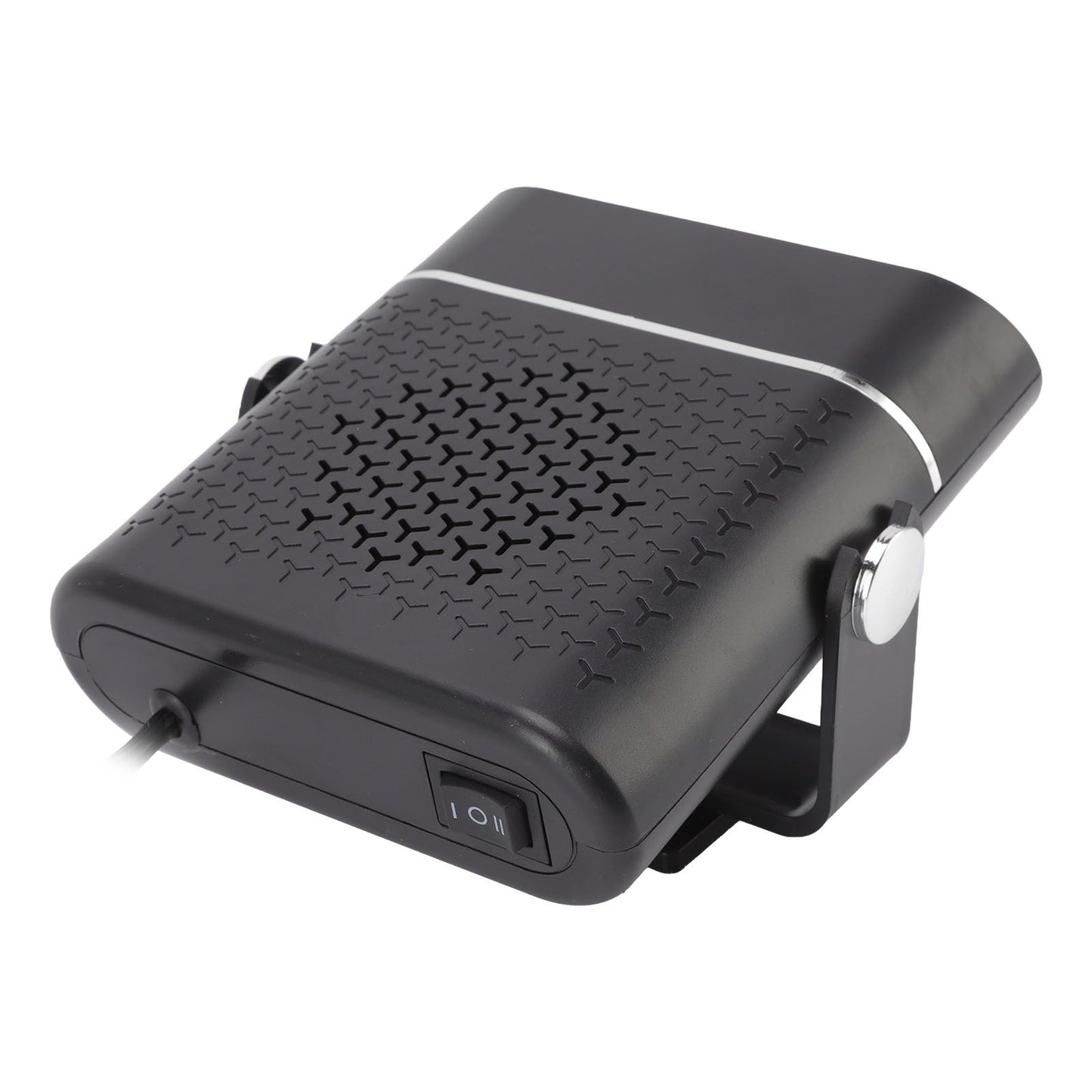 Car Heater Portable Fast Heating 360 Degree Rotation Car Heater Windscreen Defroster Defogger 12V Black