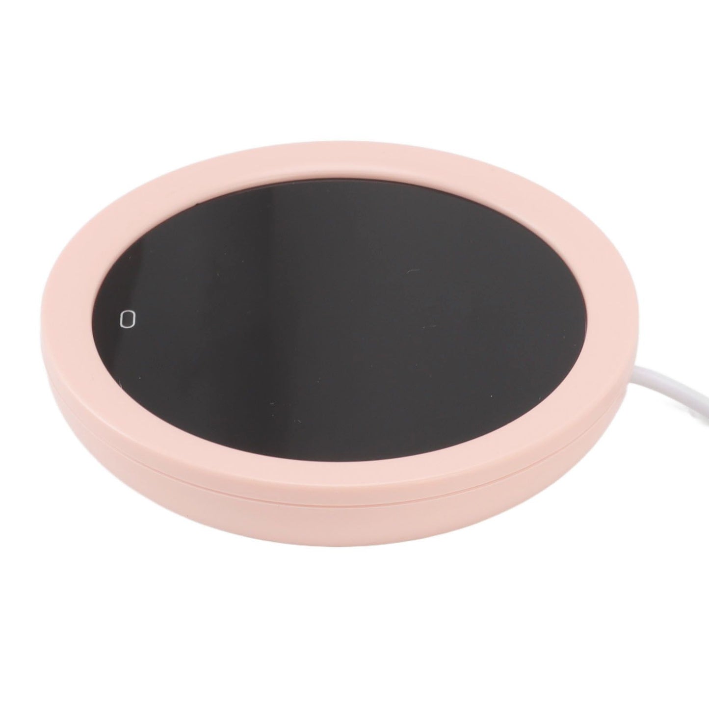 USB Coffee Mug Warmer Electric Gravity Switch 55 Celsius Degree Milk Heating Plate for Office Pink