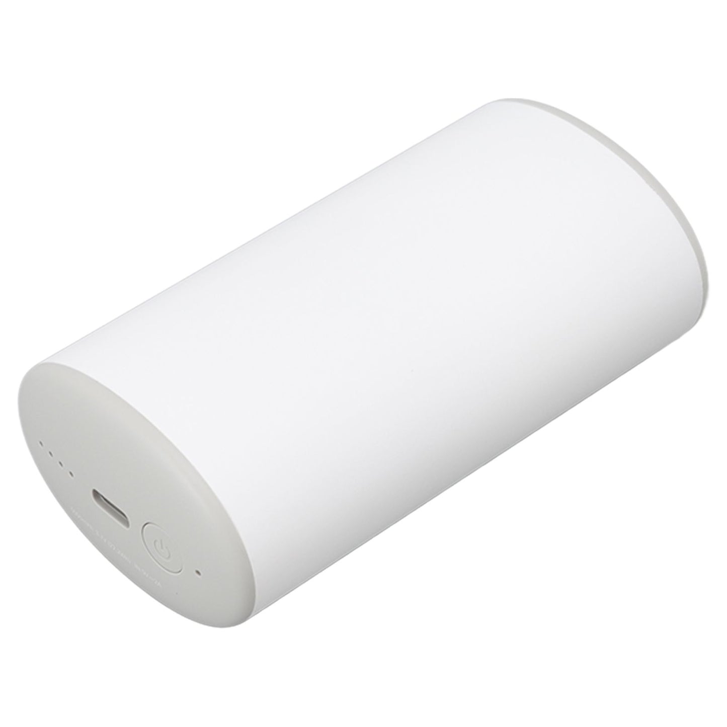 6000mAh Mini Hand Warmer Two Gears Double Protection USB Charging Pocket Heater for Winter Outdoor White