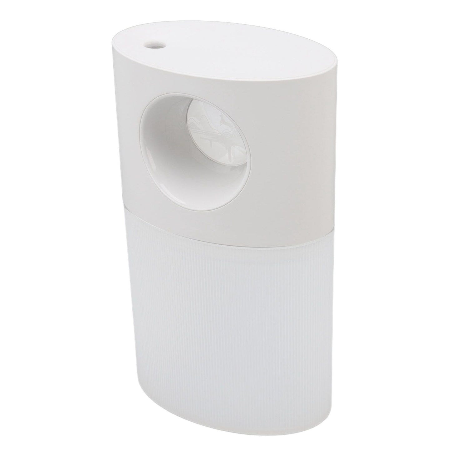 Mini Humidifier Quiet USB Rechargeable Fine Mist Portable Desktop Humidifier with Night Light for Home Office 350ml White