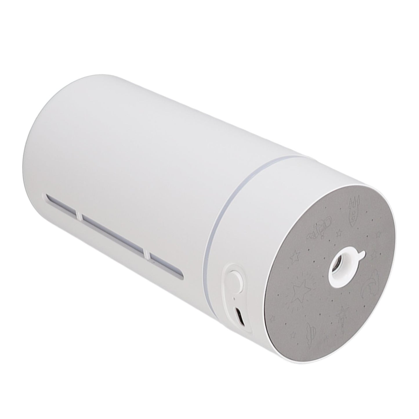 Mini Humidifier 250ml USB Charge Projector Light Cool Visible Water Level Desk Humidifier for Bedroom Office Car