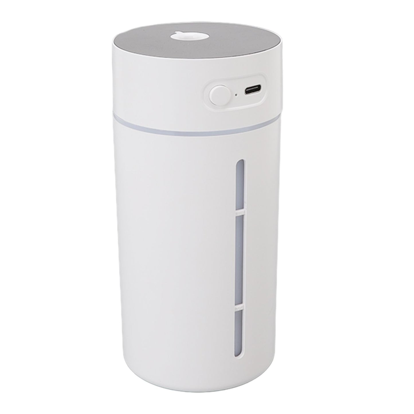 Mini Humidifier 250ml USB Charge Projector Light Cool Visible Water Level Desk Humidifier for Bedroom Office Car