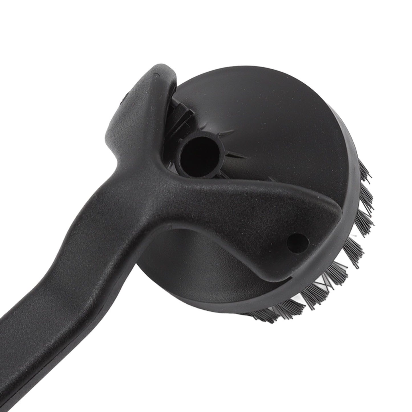 Coffee Machine Brewing Head Brush ABS Detachable Round Coffee Grinder Cleaning Brush for 58mm Diameter Head