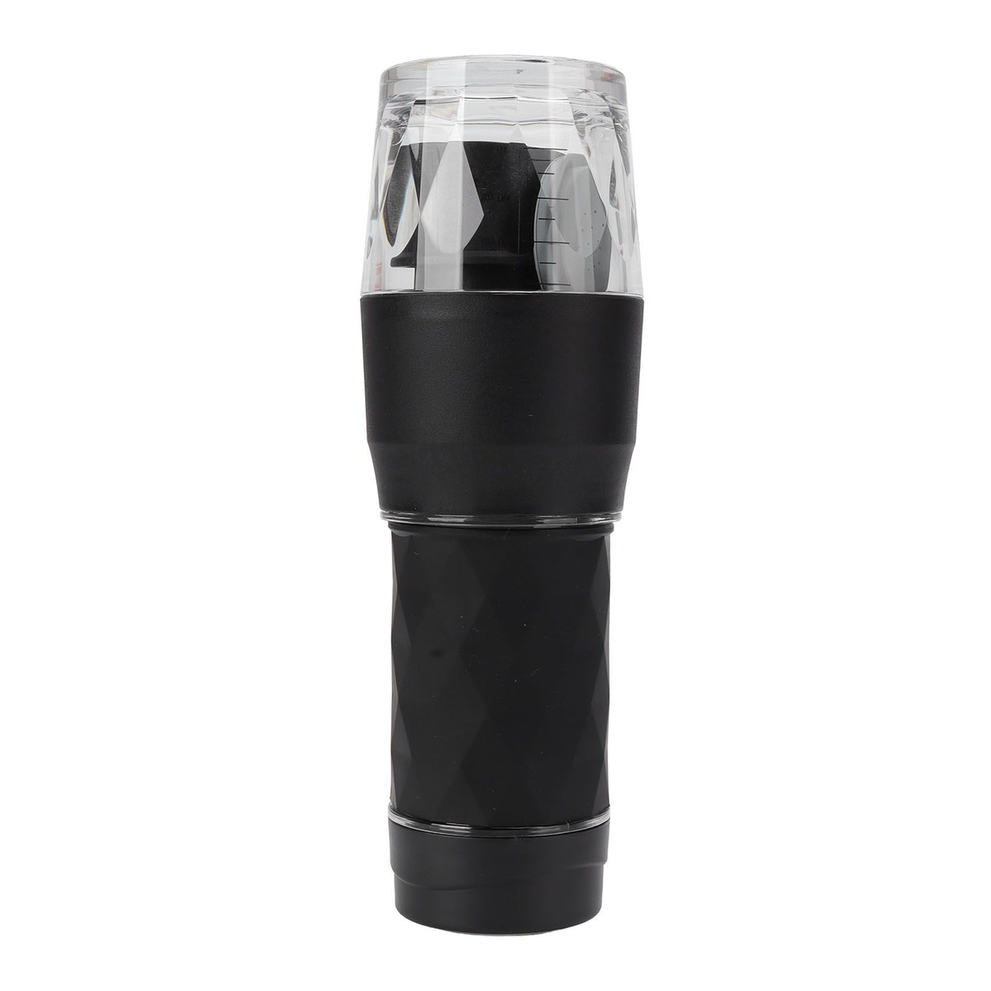 Maual Hand Coffee Maker Portable Travel Coffee Machine Compatible Ground Coffee and Coffee Capsule for Outdoor Black