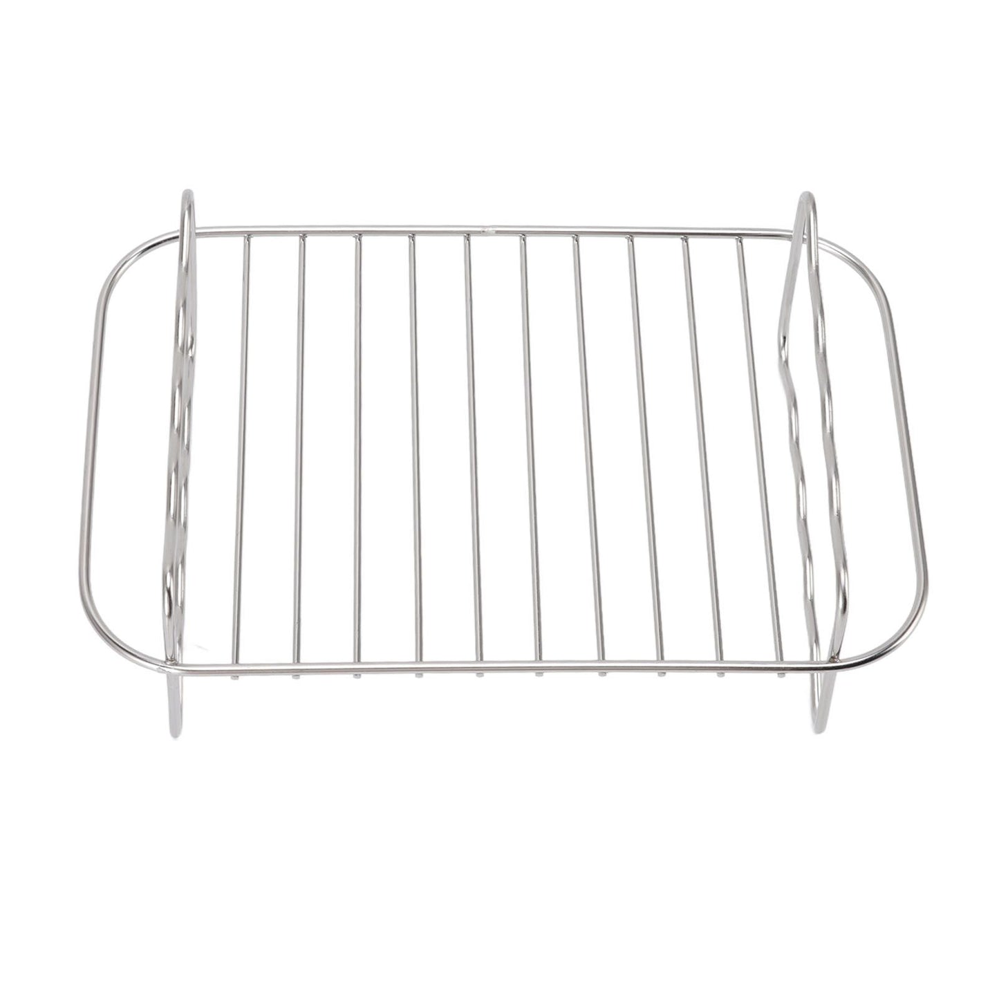 Fryer Rack Stainless Steel Rectangle Double Layer Fryer Accessory for NINJA FOOD 8QT Dual Basket Fryer