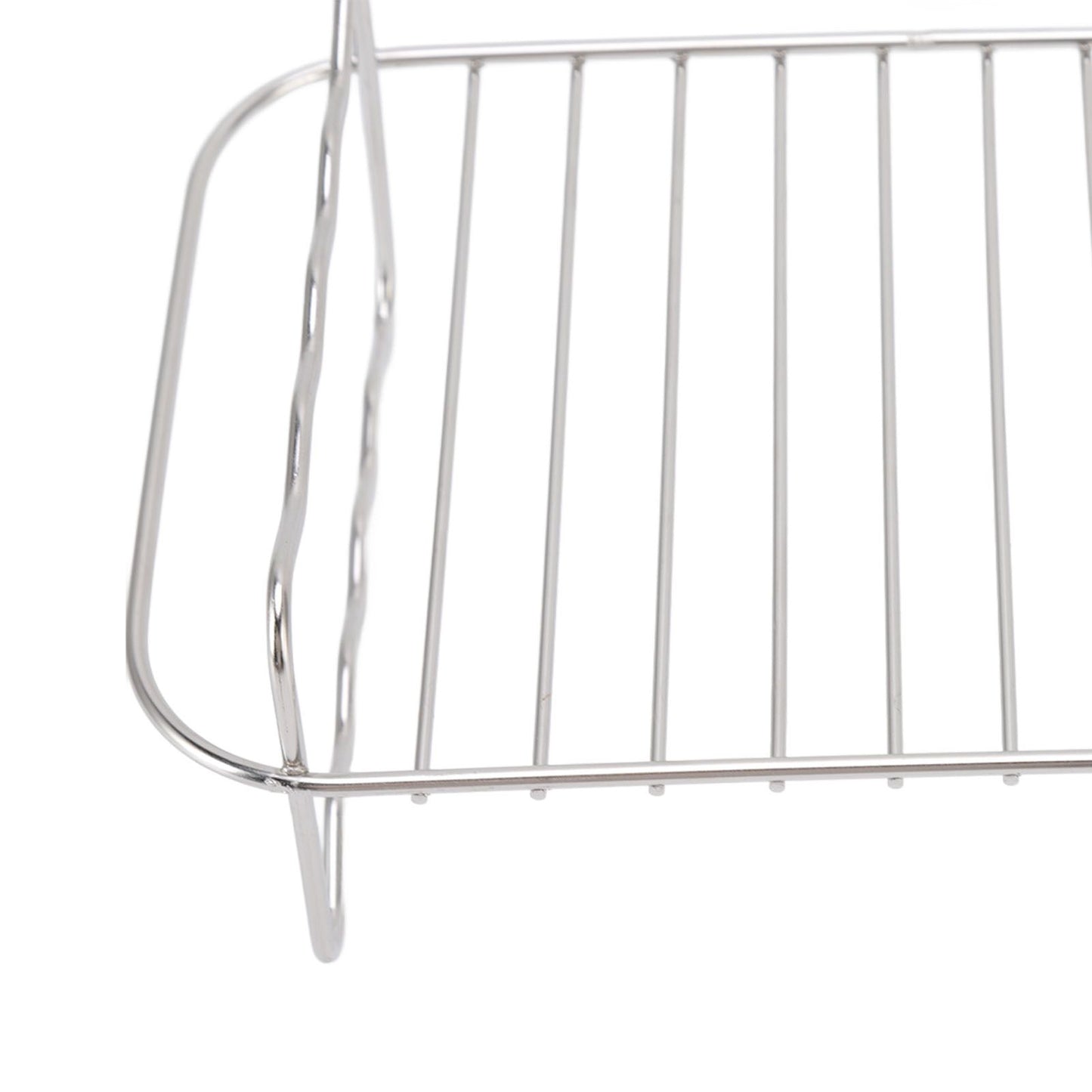 Fryer Rack Stainless Steel Rectangle Double Layer Fryer Accessory for NINJA FOOD 8QT Dual Basket Fryer