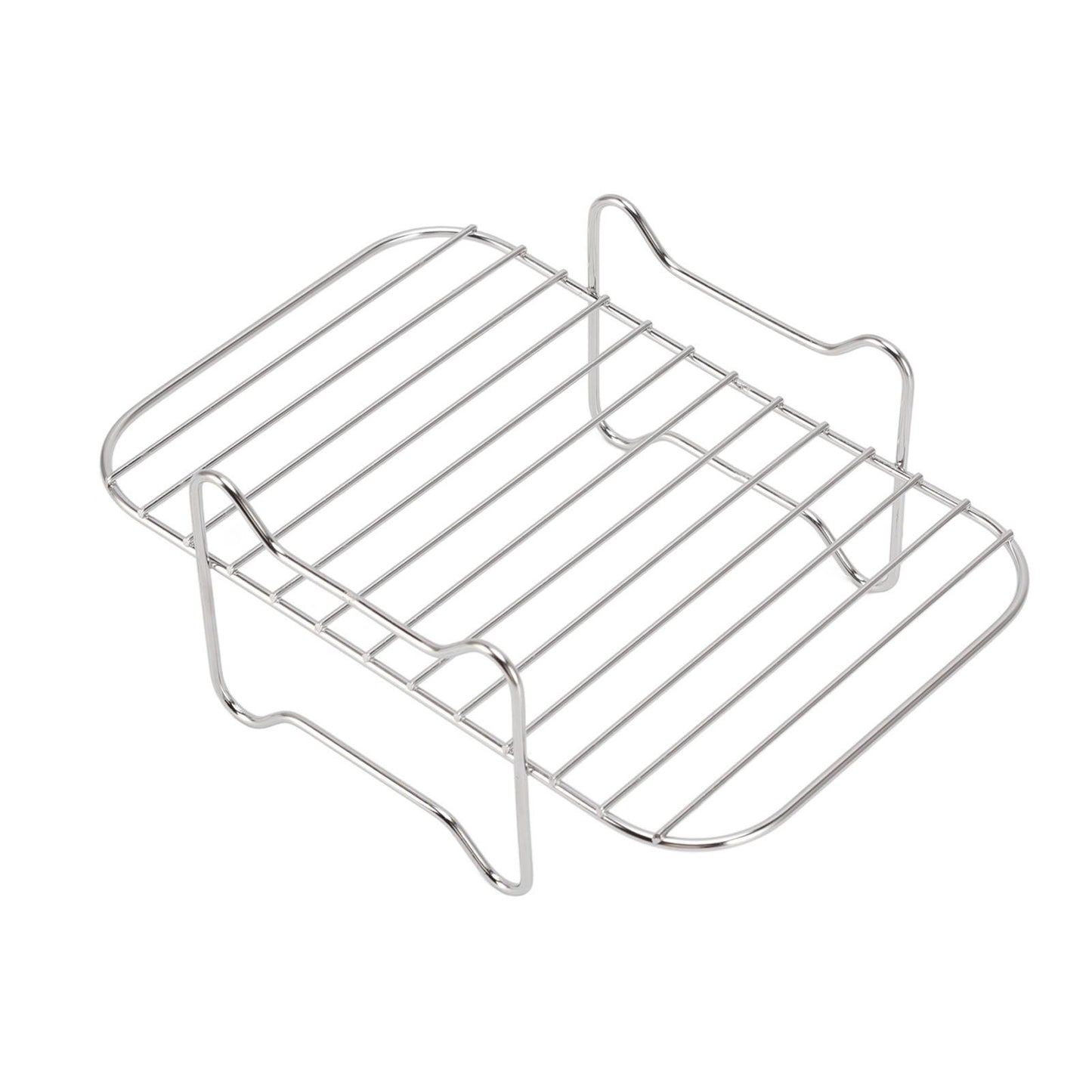 Fryer Rack Grill Dehydrator Rack for Dual Basket for NINJA FOOD 8QT Kitchen Cooking Fryer