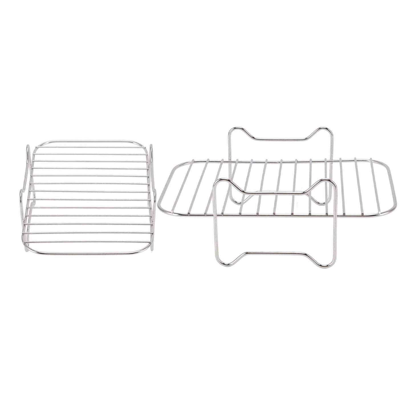 Fryer Rack Grill Dehydrator Rack for Dual Basket for NINJA FOOD 8QT Kitchen Cooking Fryer