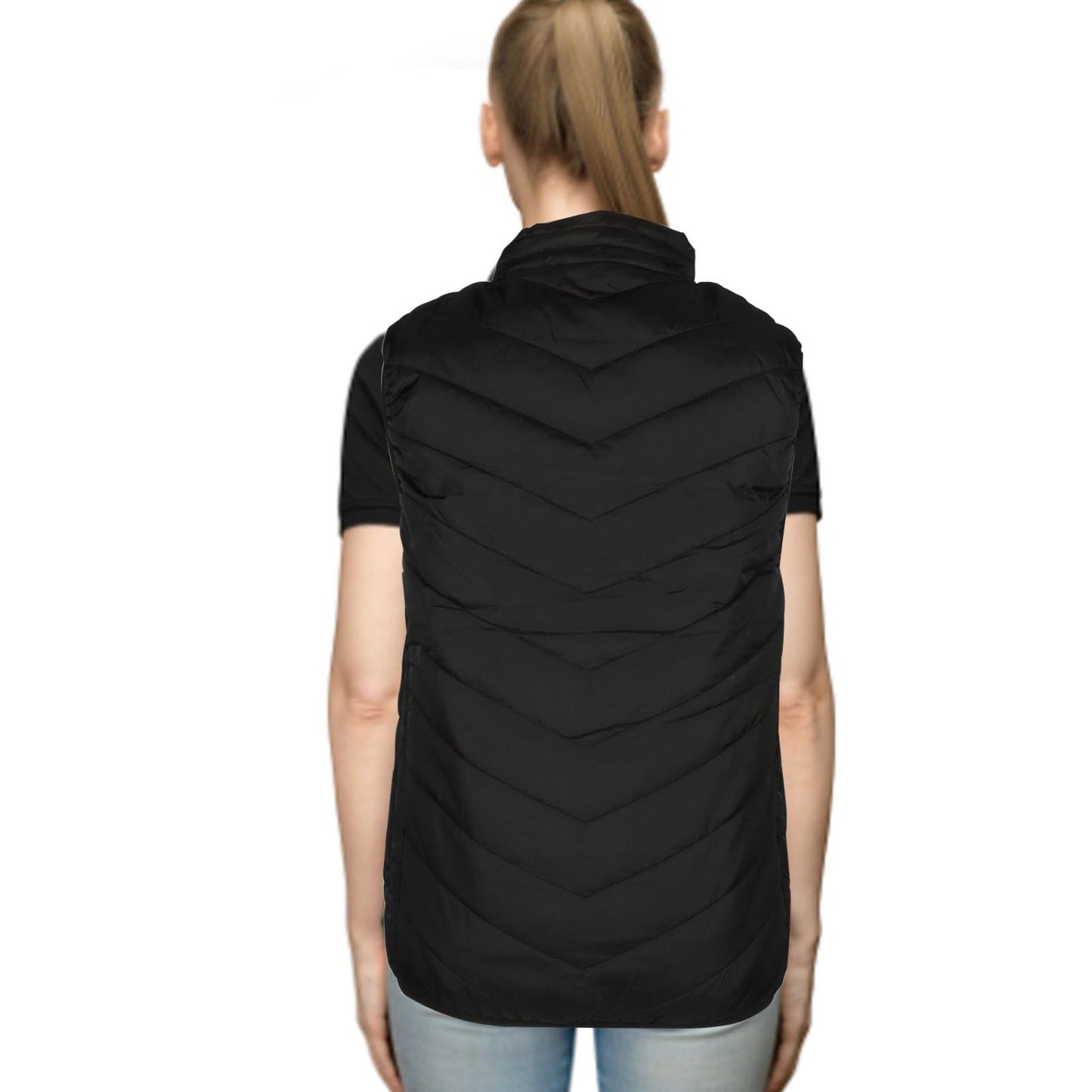 Smart Heated Vest USB Powered 3 Level Temperature Control Intelligent Electric Heating Vest 5V XL