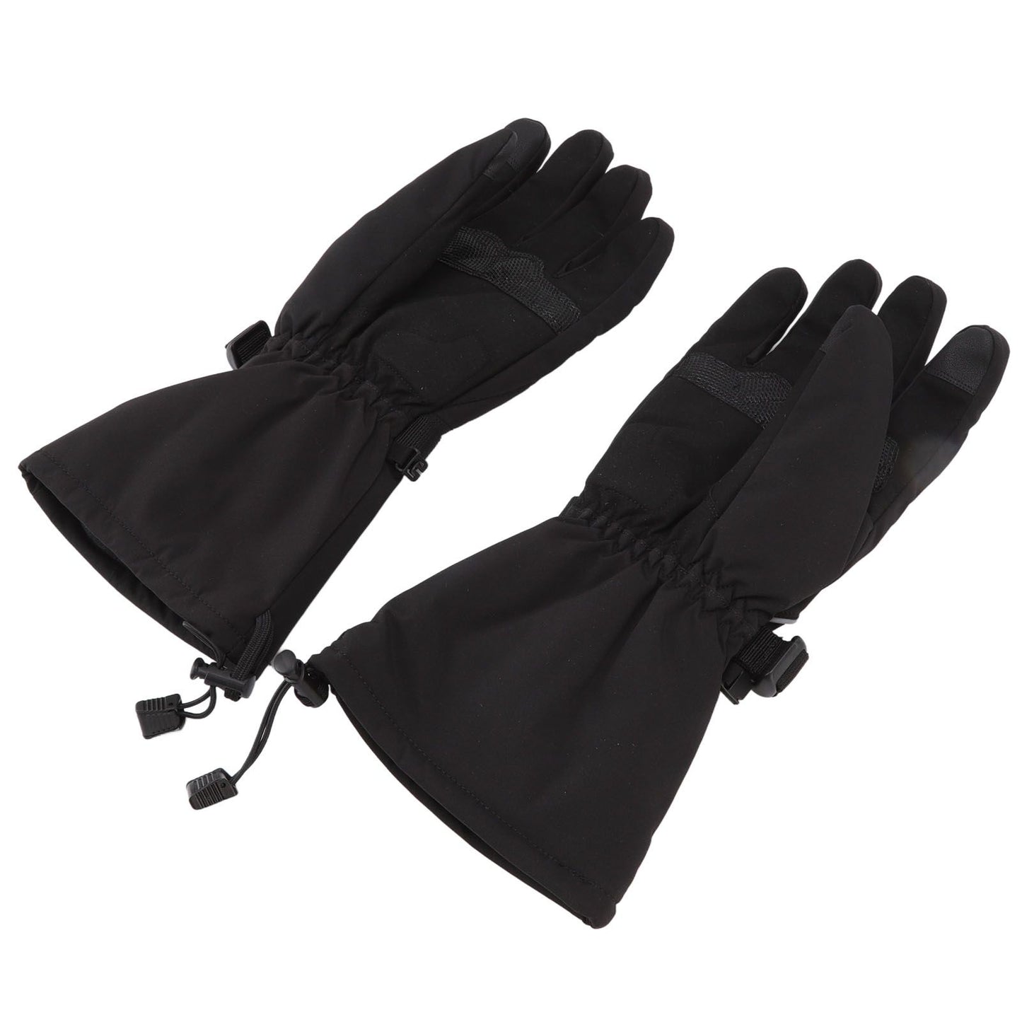 Electric Heated Gloves Battery Powered Heating Thermal Gloves Rechargeable Winter Warm Skiing Gloves for Men Women L