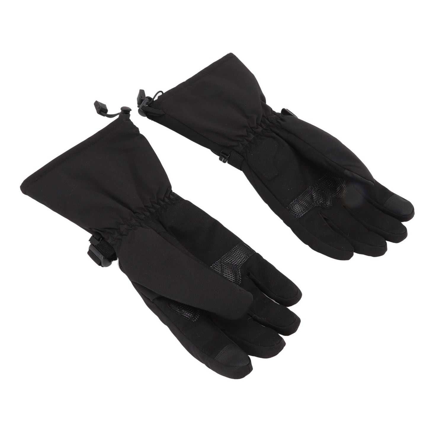 Electric Heated Gloves Battery Powered Heating Thermal Gloves Rechargeable Winter Warm Skiing Gloves for Men Women XL