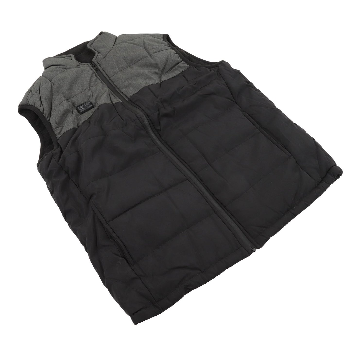 USB Electric Heated Vest Electric Heating Jacket Rechargeable Intelligent Dual Control Heating Vest Graphene Warm Heated Clothing XXXL