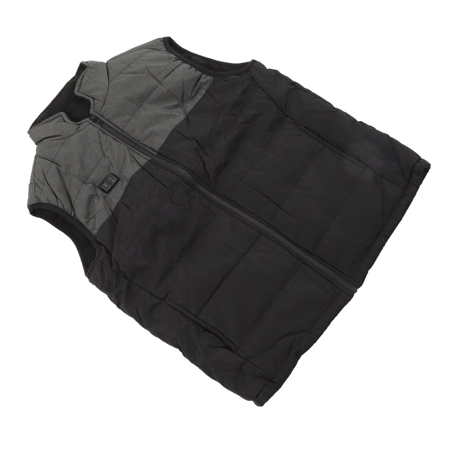 USB Electric Heated Vest Electric Heating Jacket Rechargeable Intelligent Dual Control Heating Vest Graphene Warm Heated Clothing XXXL
