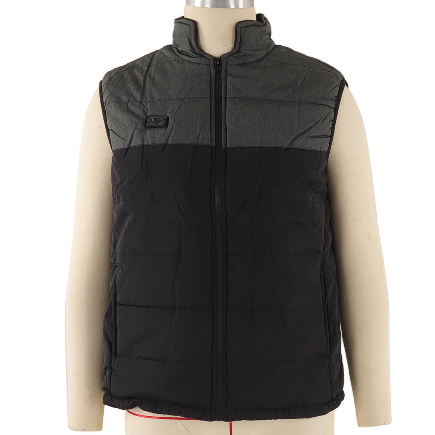 USB Electric Heated Vest Electric Heating Jacket Rechargeable Intelligent Dual Control Heating Vest Graphene Warm Heated Clothing XXXL