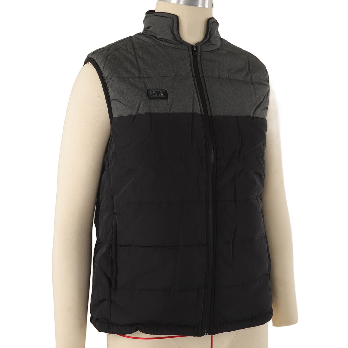 USB Electric Heated Vest Electric Heating Jacket Rechargeable Intelligent Dual Control Heating Vest Graphene Warm Heated Clothing XXXL