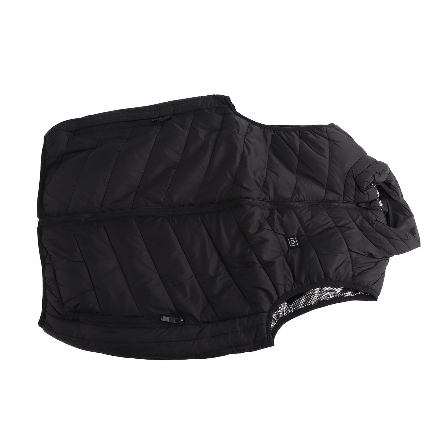 Heated Jacket Unisex 3 Gears Four Zones Heating Polyester Fiber Electric Thermal Vest for Outdoor Winter M