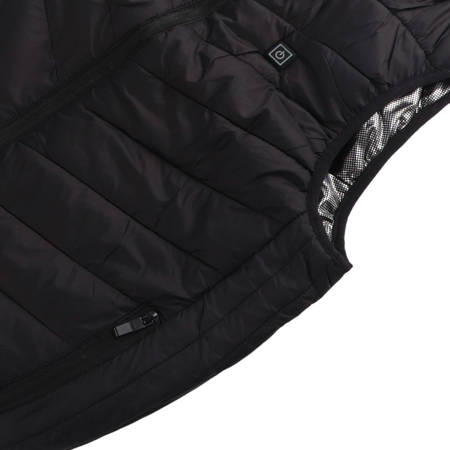 Heated Jacket Unisex 3 Gears Four Zones Heating Polyester Fiber Electric Thermal Vest for Outdoor Winter XL