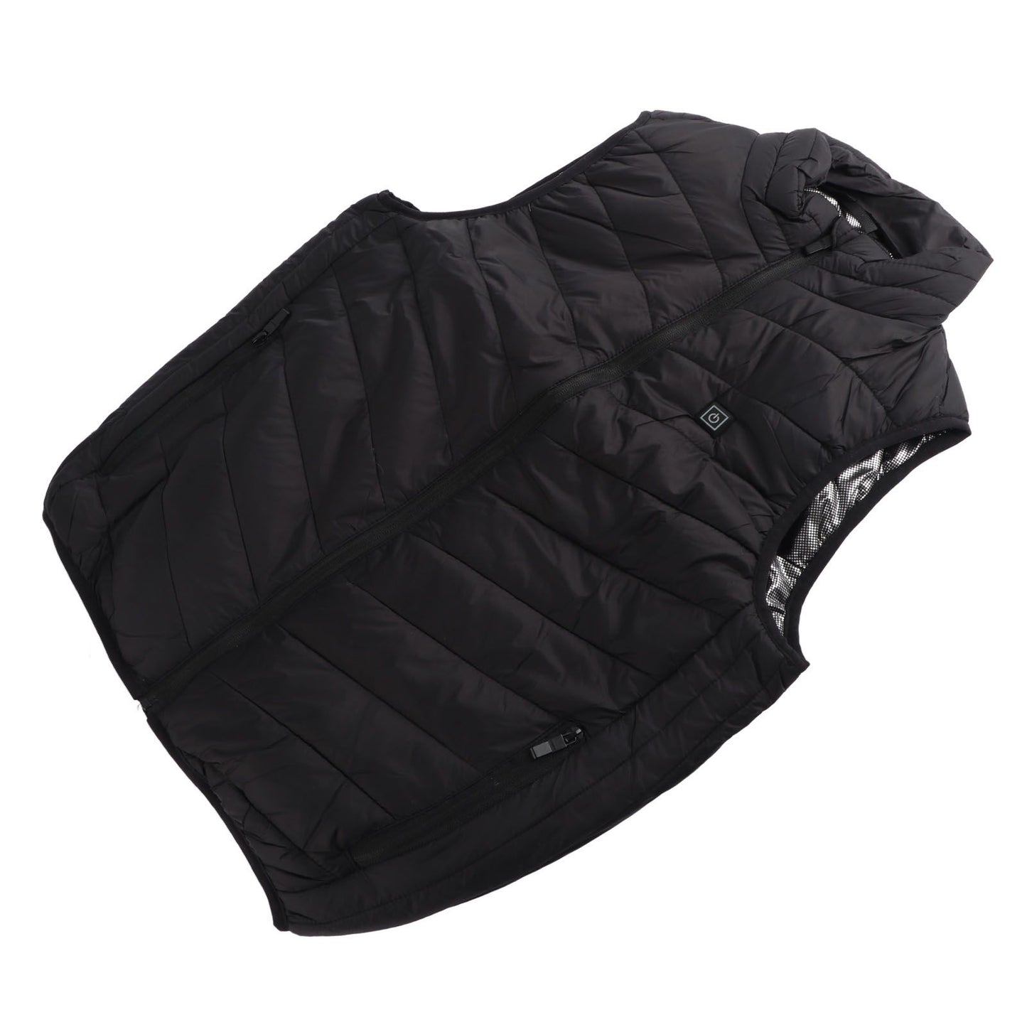 Heated Jacket Unisex 3 Gears Four Zones Heating Polyester Fiber Electric Thermal Vest for Outdoor Winter XXL