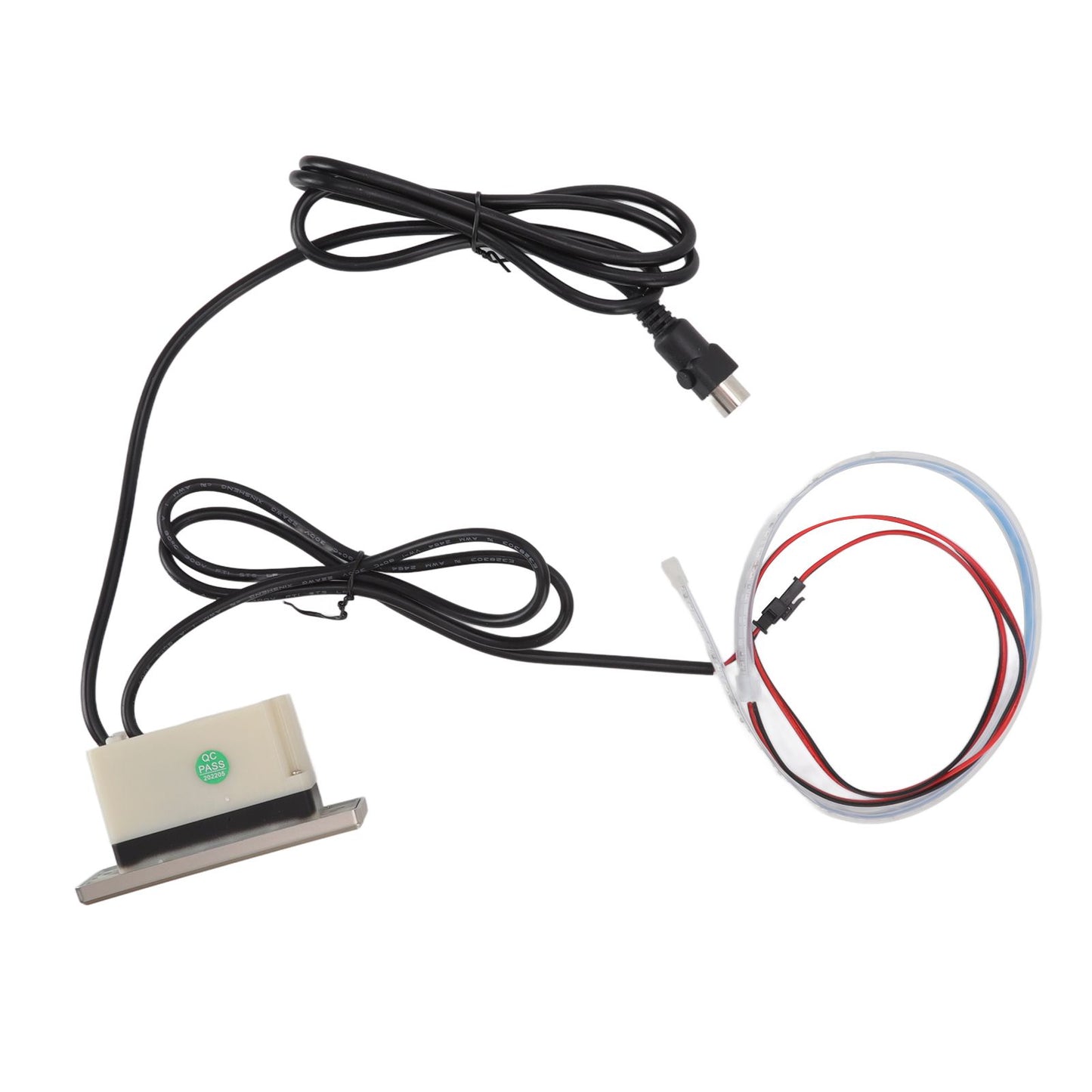Electric Sofa Controller 5A 3 Buttons 5 Pin Straight Head USB Charging Port Lift Chairs Switch with LED Strip