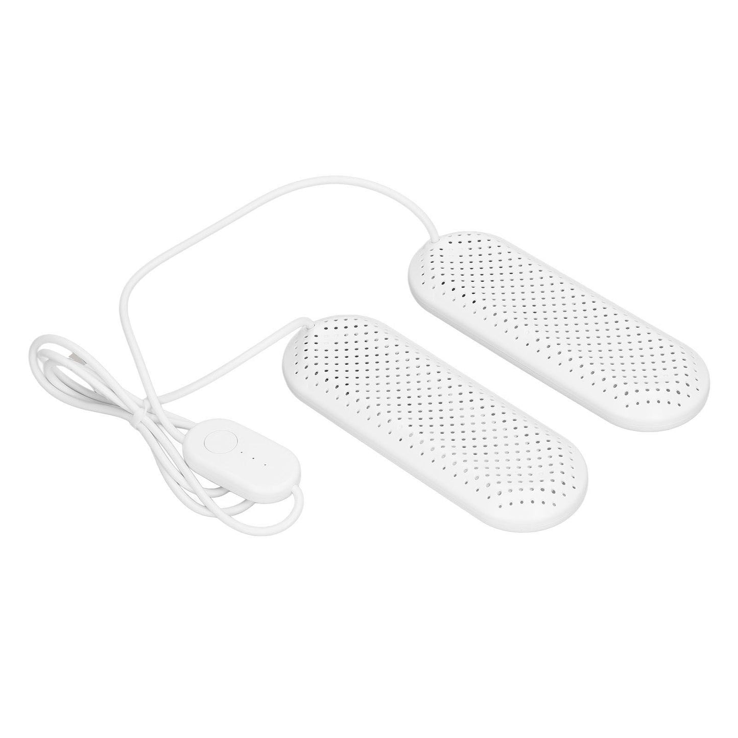 Household USB Shoe Dryer Student Dormitory Adult Deodorizing Boot Shoes Dryer with Timer White