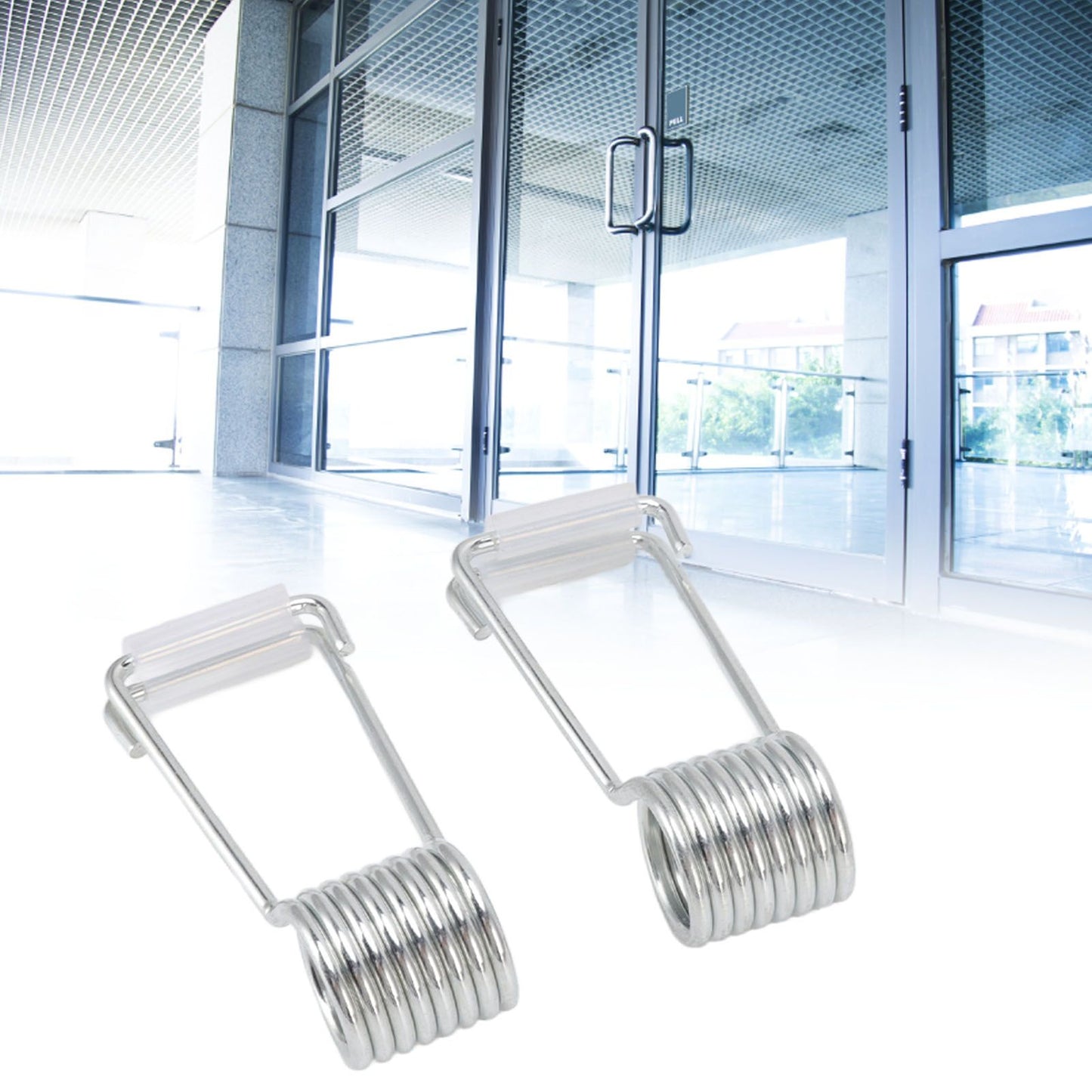 4 PCS 2CM Spring Hinge Door Closer Self Closing Spring Butt Hinge Pins Door Latch Accessories