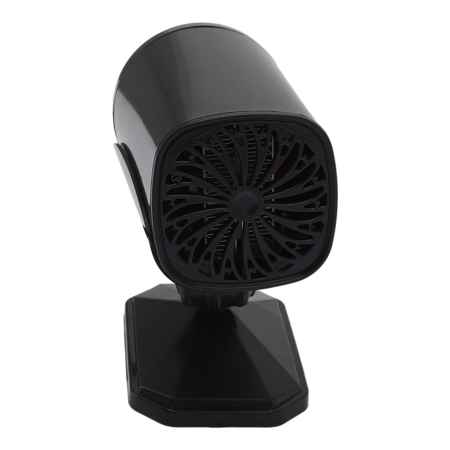 Car Heater Fan 2 in 1 Cooling Heating Car Fan Portable Windshield Defroster Defogger Black 12V