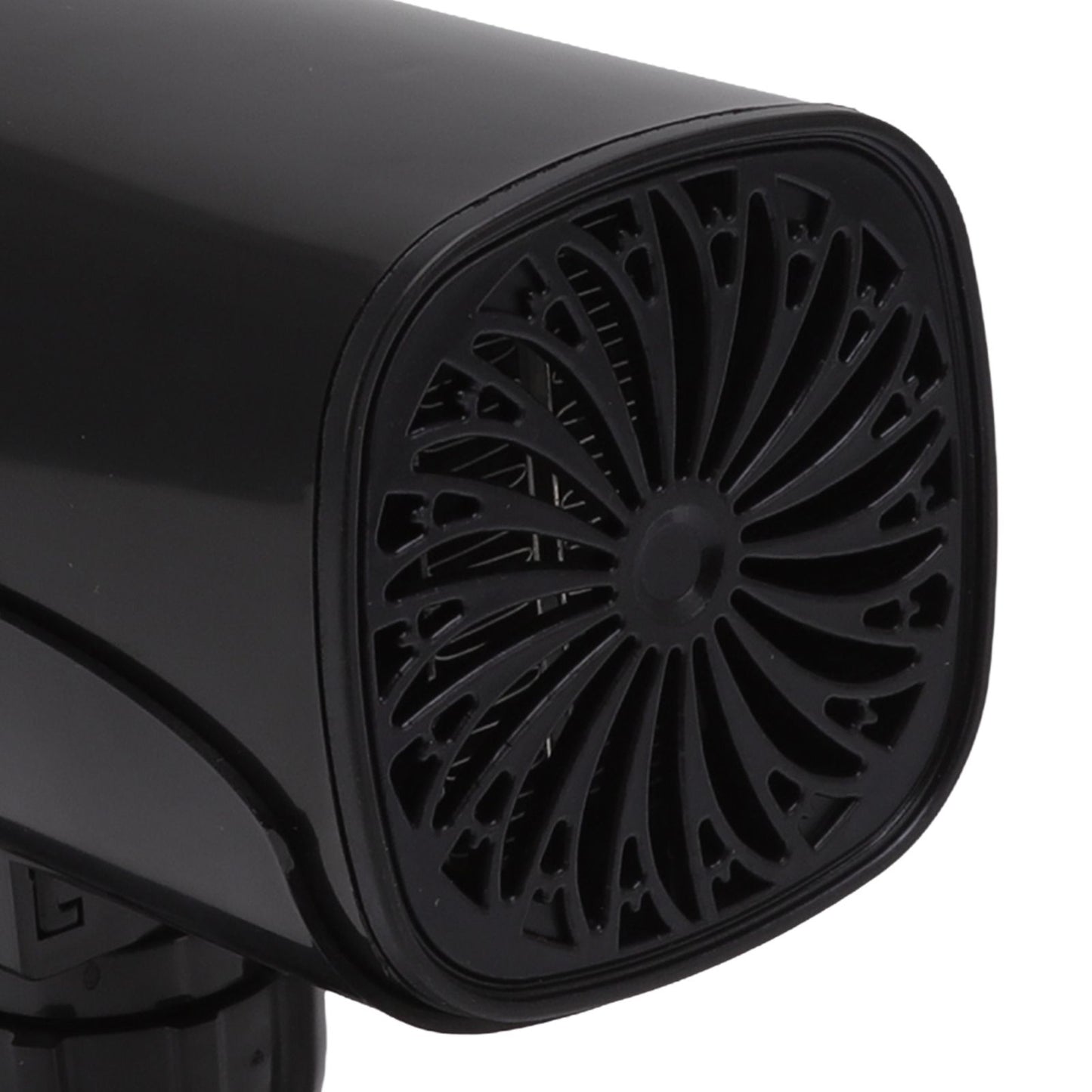 Car Heater Fan 2 in 1 Cooling Heating Car Fan Portable Windshield Defroster Defogger Black 12V