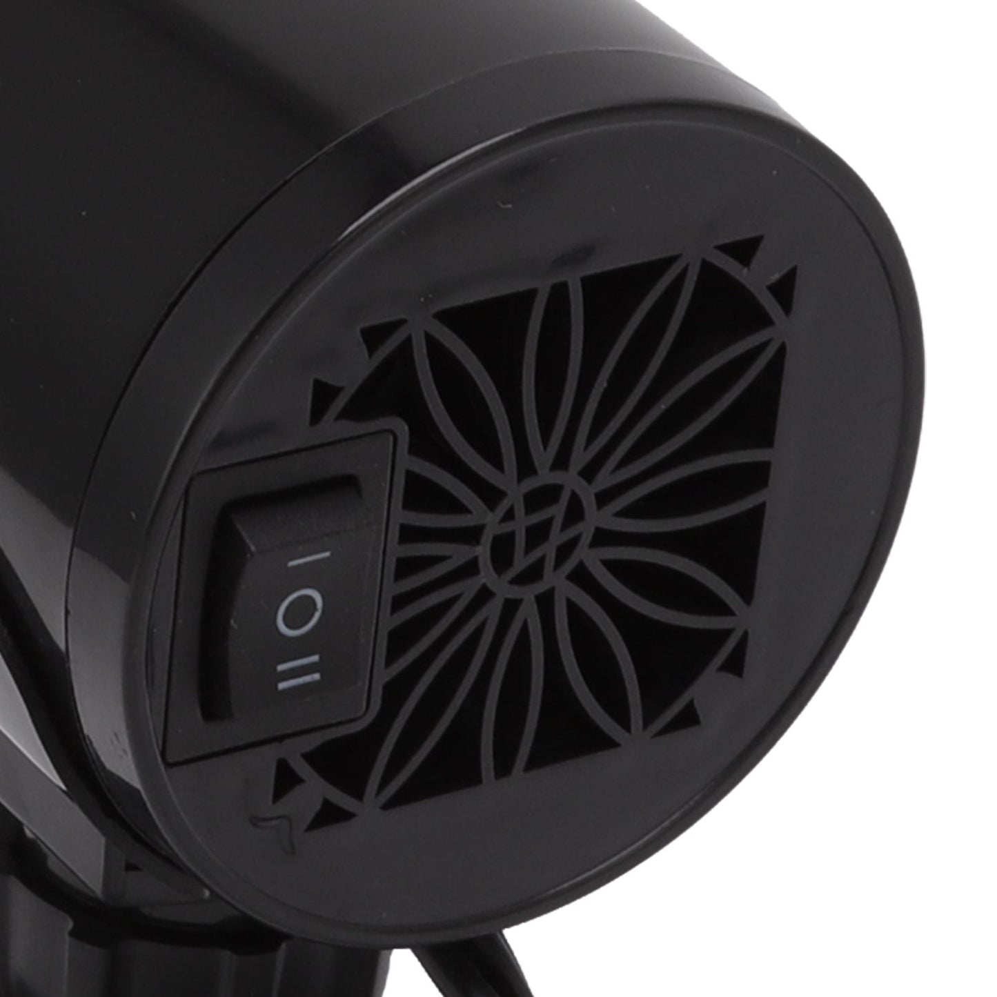 Car Heater Fan 2 in 1 Cooling Heating Car Fan Portable Windshield Defroster Defogger Black 12V