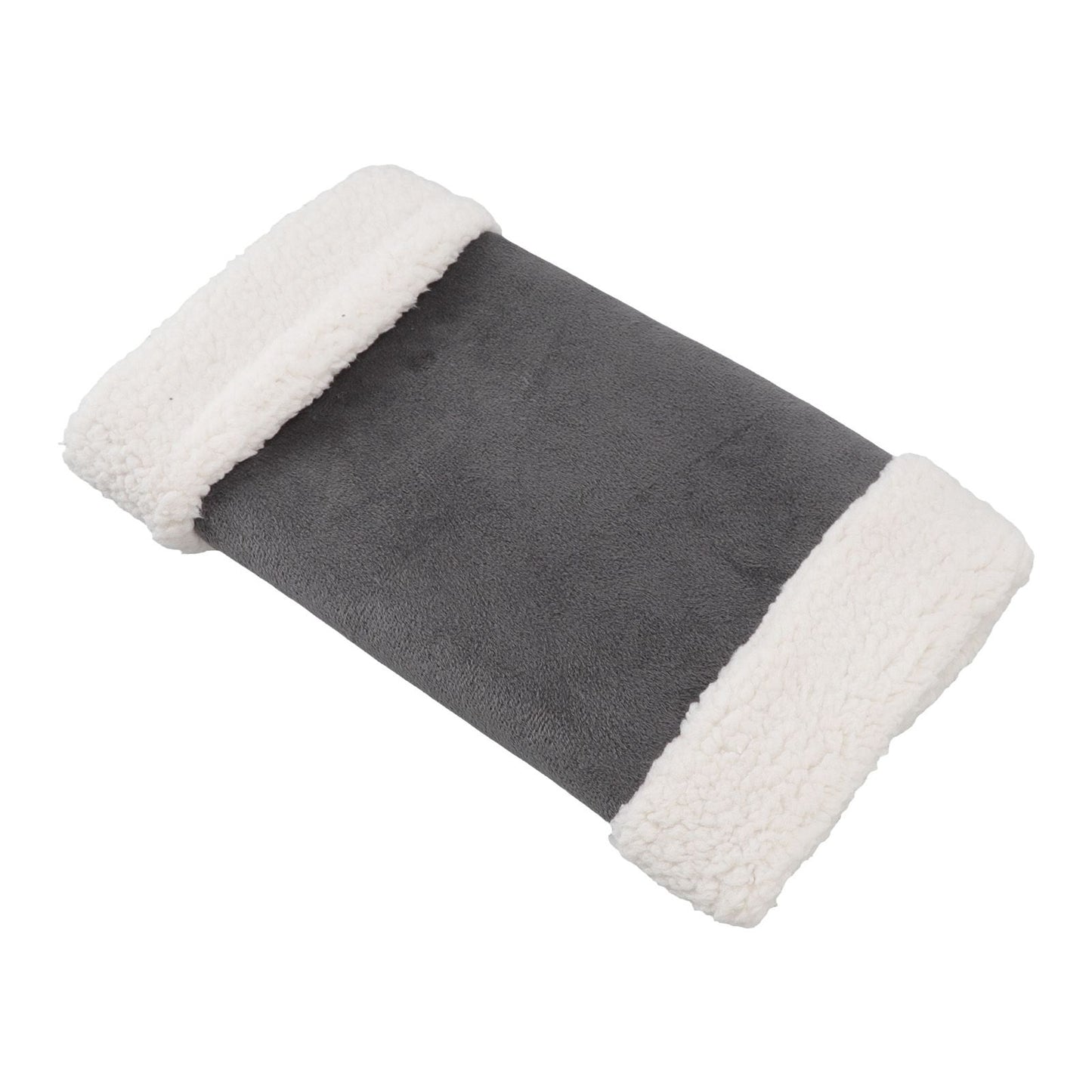 Portable Heated Hand Muff Plush Thickened Heated Hand Warmer Pouch USB Rechargeable Electric Heater for Autumn Winter Warm 10W 5V Gary