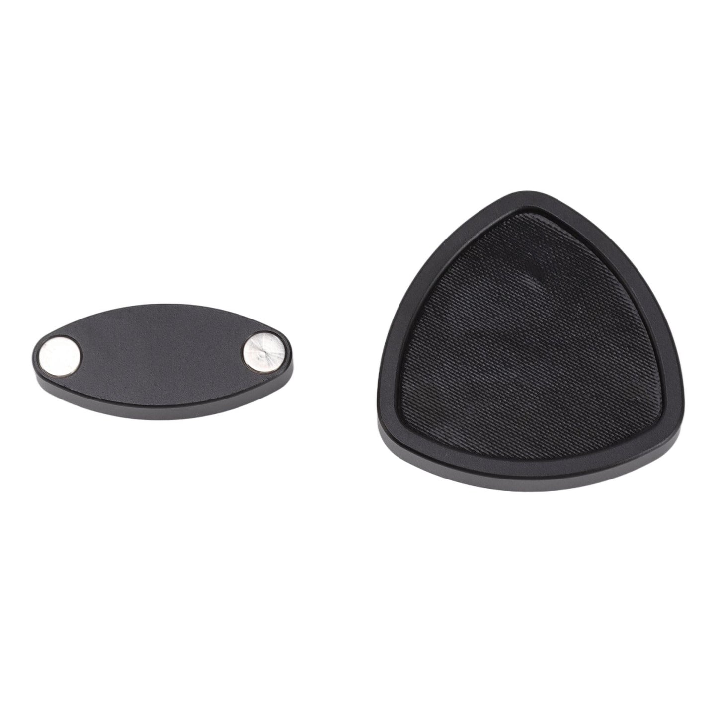 EDC Push Toy Triangluar Anti Pressure Pivot Magnetic Toys Stress Relief Fingertip Toy for 15‑35 Years Old Youth Black