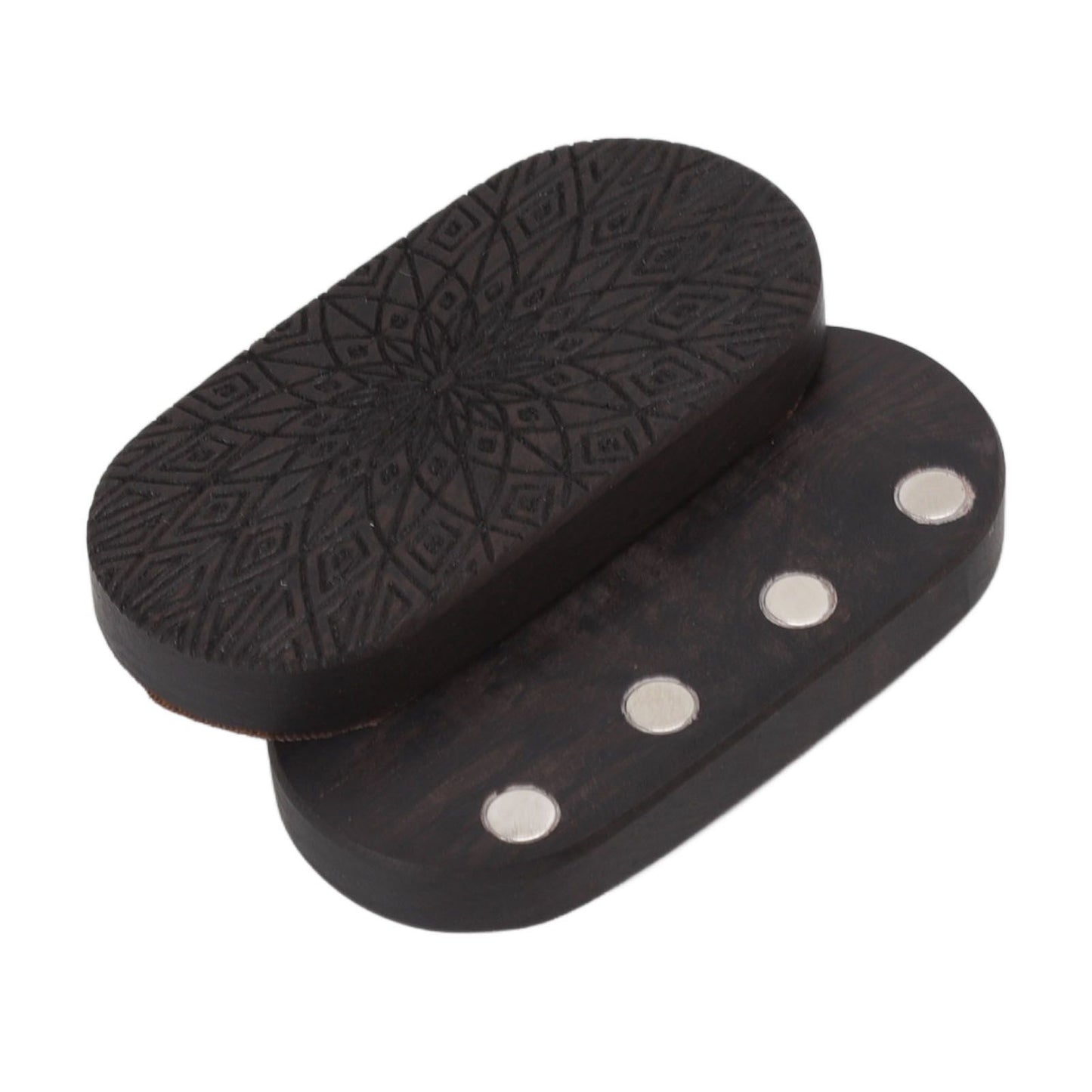 Ebony Magnetic Push Slider Toy Anti Stress Adults Hardwood Push Slider Stress Relief Sensory Toys Autism ADHD Unlimited Sunflower