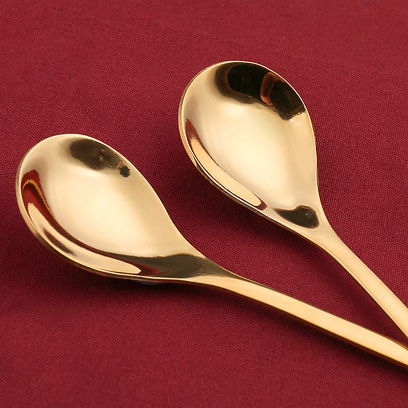 4PCS Christmas Spoon Fork Set Stainless Steel Santa Christmas Tree Shaped Decor Tableware for Home Dinner with Red Box