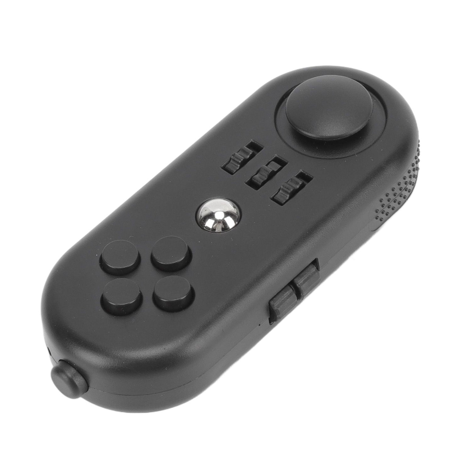 Fidget Toy Reduce Stress Relax Mood Portable Anxiety Sensory EDC Toy Sensory Fidgets Controller Pad 3 All Black