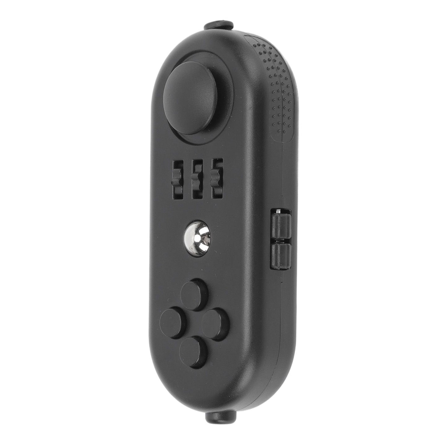 Fidget Toy Reduce Stress Relax Mood Portable Anxiety Sensory EDC Toy Sensory Fidgets Controller Pad 3 All Black